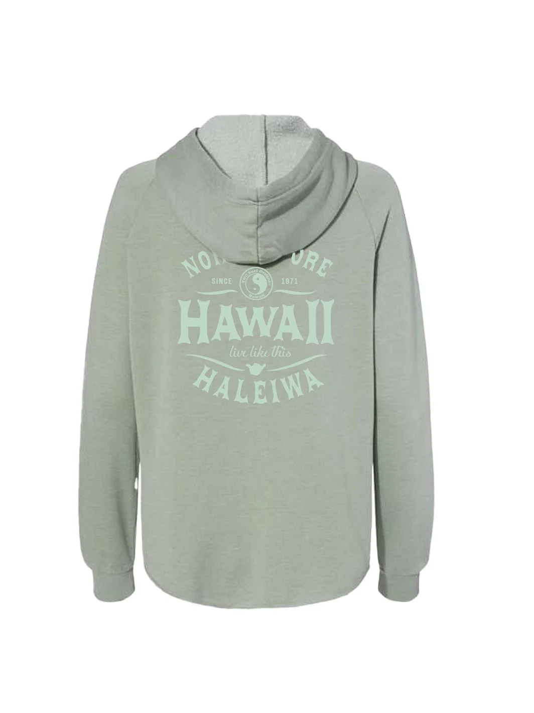 North Shore Hawaii Zip Hoodie