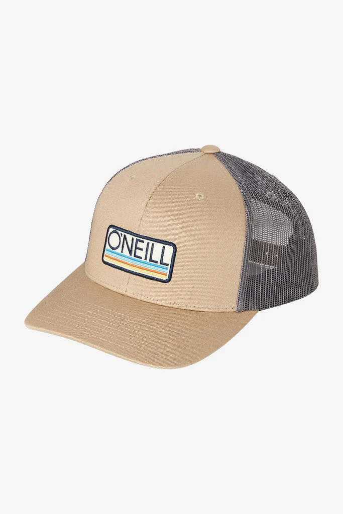 O'Neill Headquarters Trucker Hat-Khaki