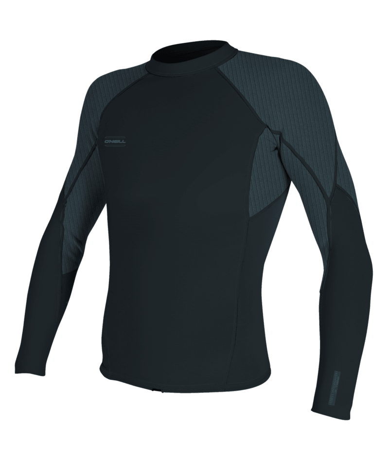 O'Neill Hyperfreak 1.5mm L/S Top-Gunmetal/Cadet Blue