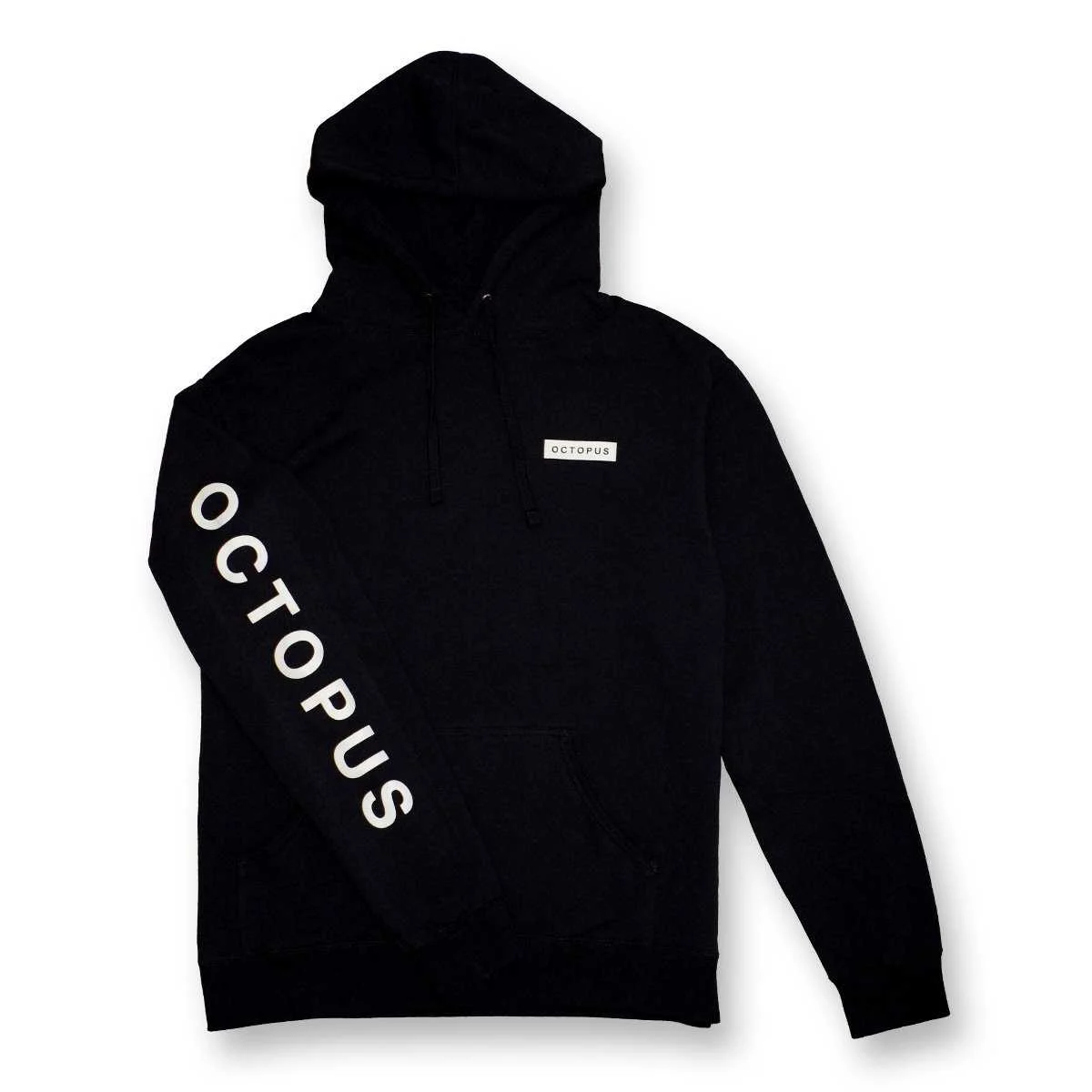Octopus Massive Logo Hoodie - Black
