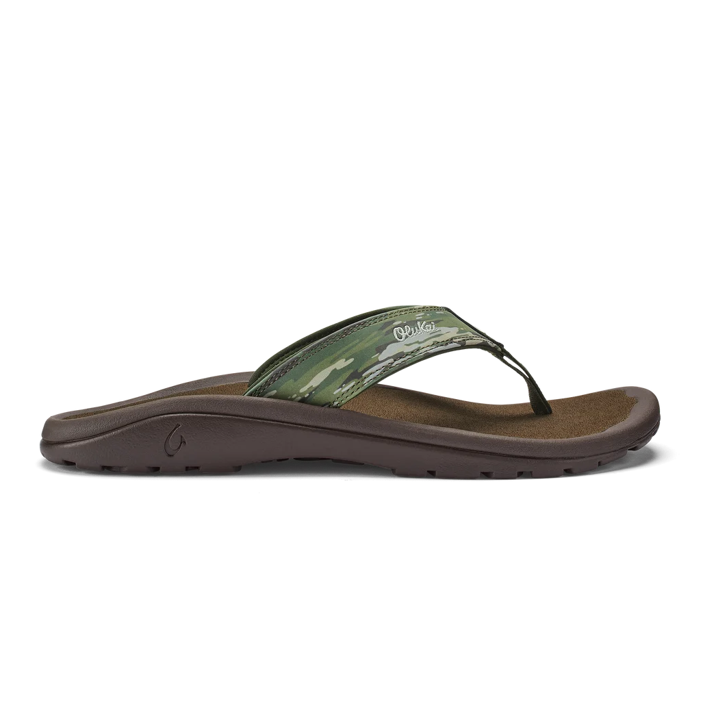 Olukai Ohana Pa'i Sandal-Hustk/Wai Camo