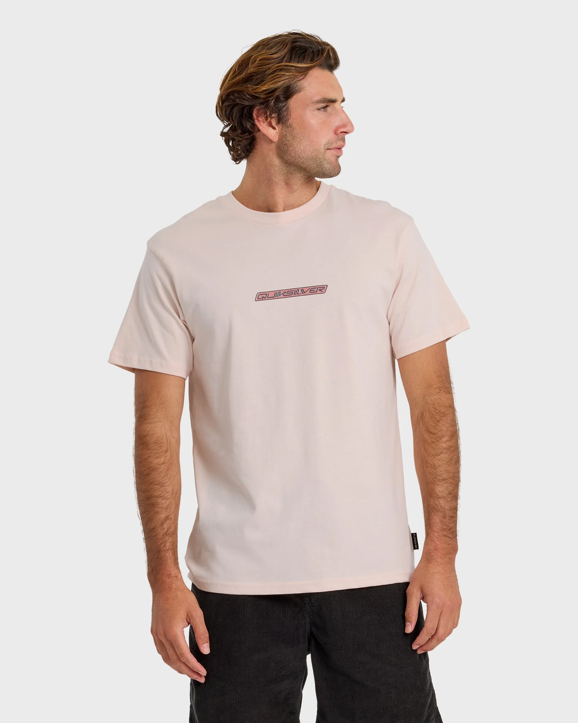 Omni Yin Short Sleeve T-Shirt - Rosewater | Quiksilver