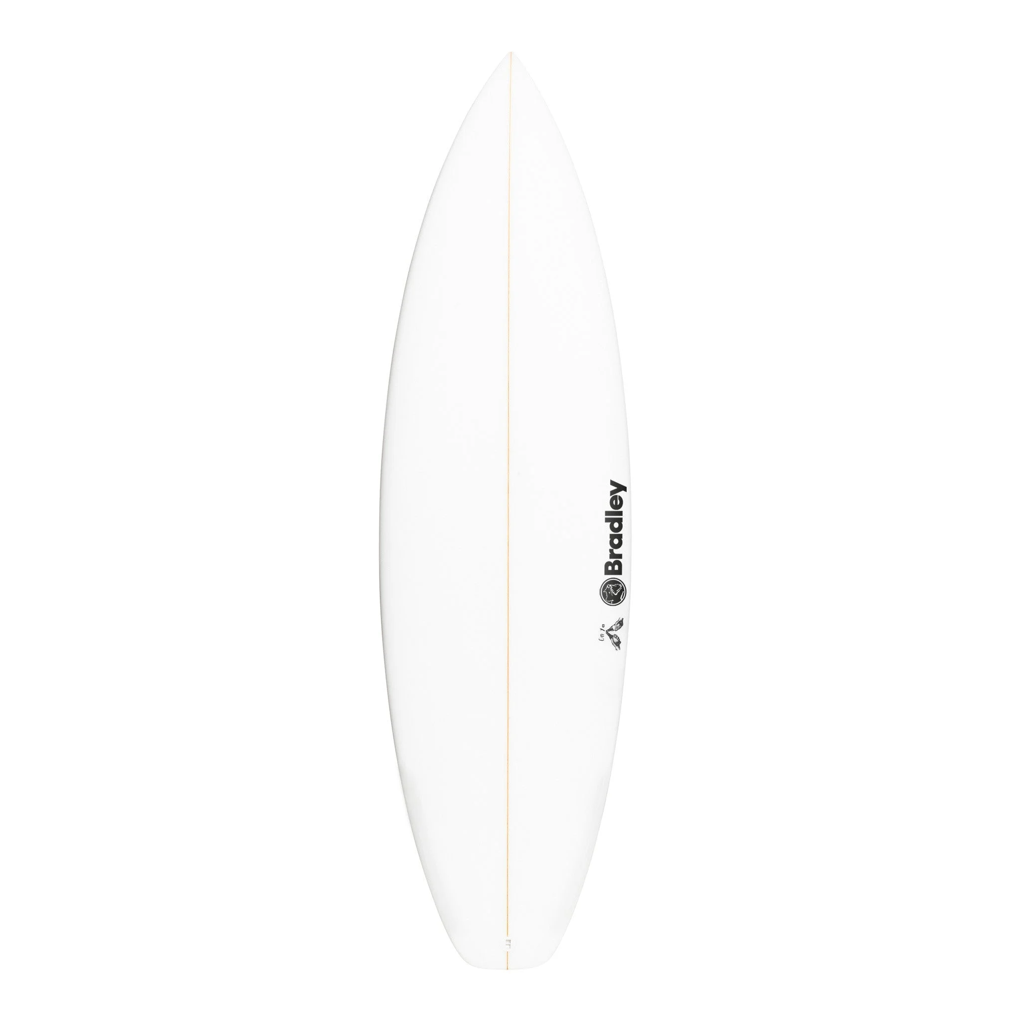 On Ya (narrow) 5'10" x 19 1/2" X2 3/8" - 28.60L, 3xFCS 2 Fin Boxes, PU - ID:896767