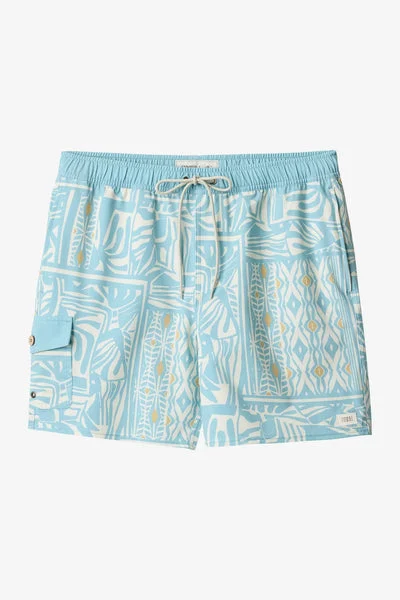 Oneill Mens Boardshorts Hermosa Retro 17" Elastic Waist