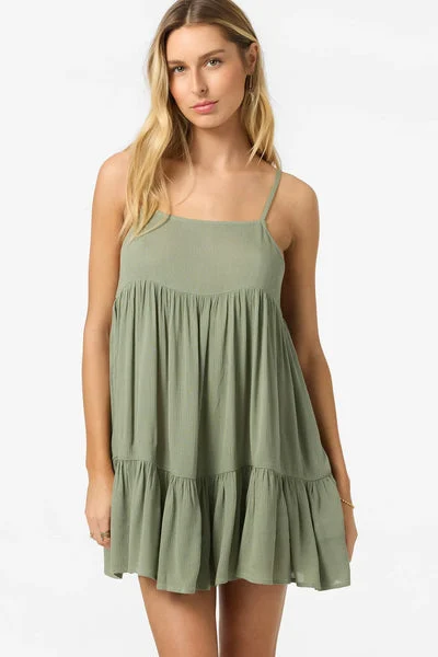 Oneill Womens Dress Saltwater Solids Rilee Mini Cover-Up