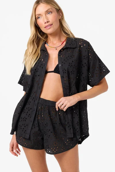 Oneill Womens Shirt Jenna Cover-Up Top