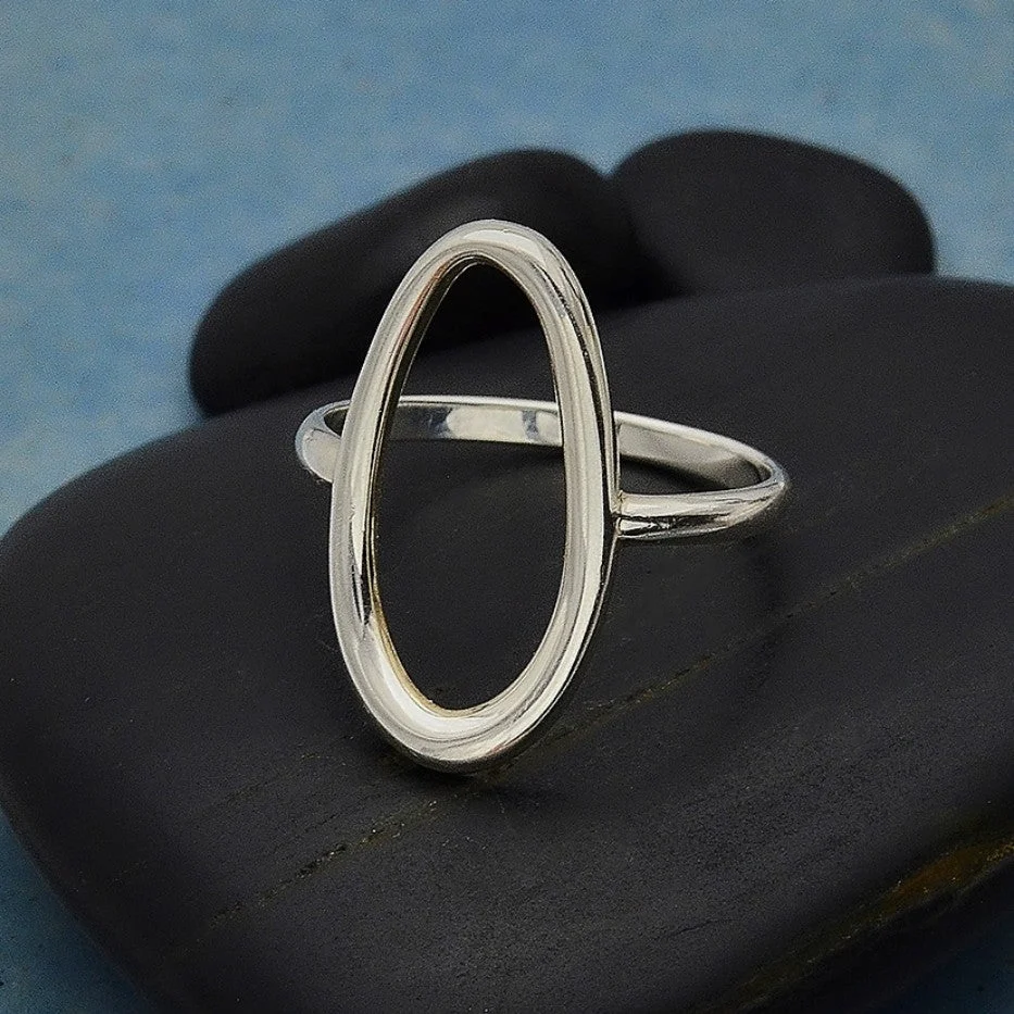 Organic Oval Ring