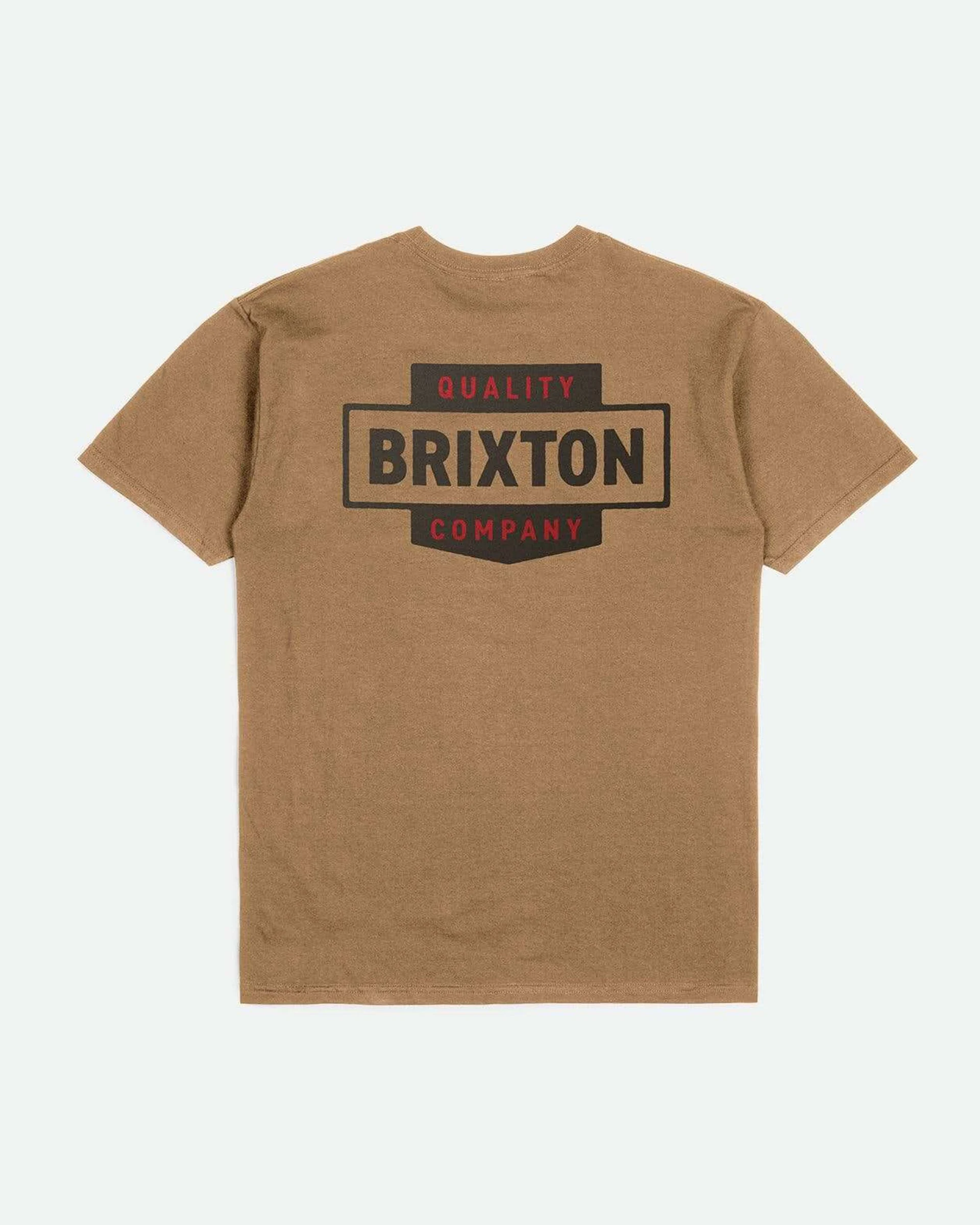 Osborn S/S Standard T-Shirt - Tobacco Brown Worn Wash