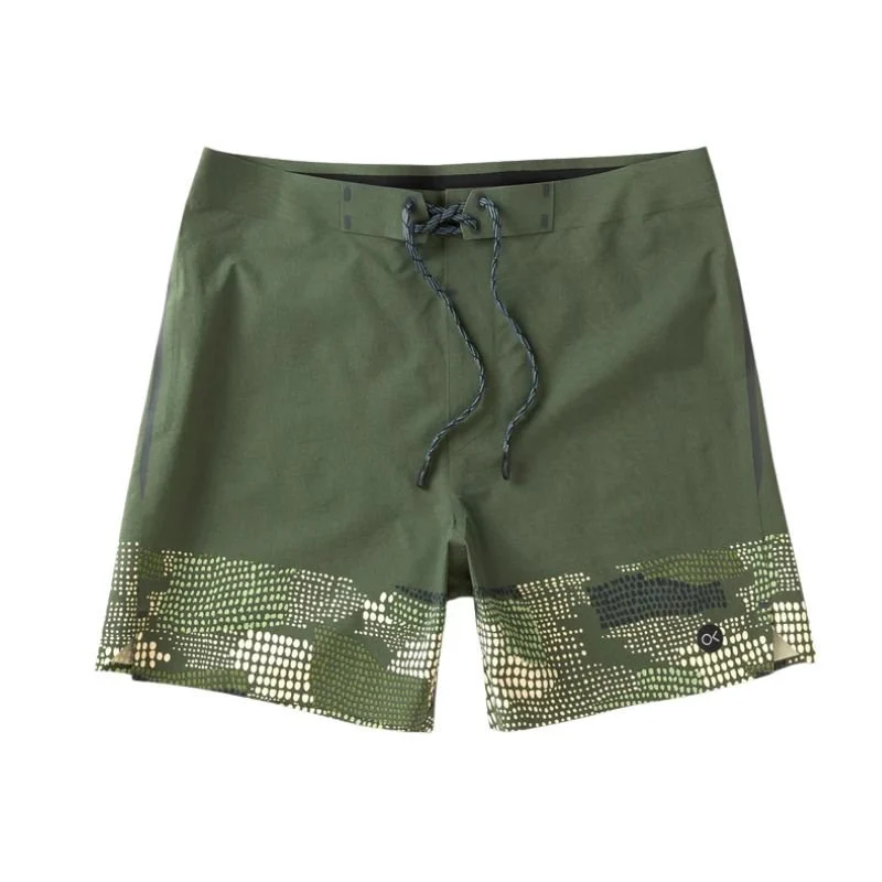 OUTERKNOWN Boardshorts APEX Evolution 29"-40" Kelly Slater Dark Olive Pescador Block
