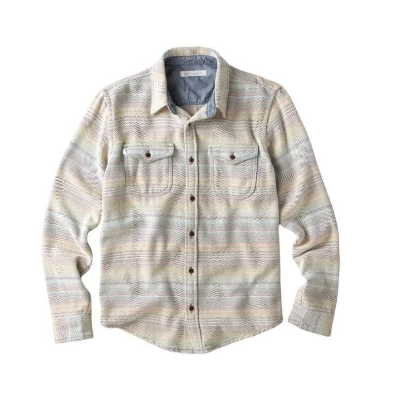 Outerknown SHIRT (Small-XLarge) Sunrise Mojave Stripe