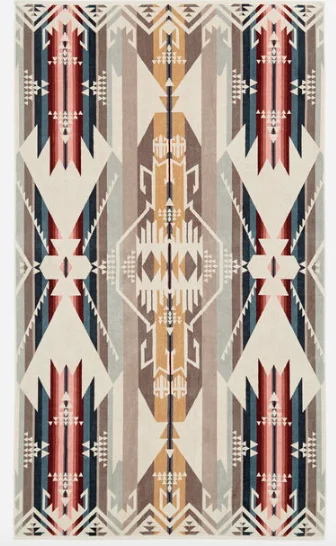 Oversized Jacquard Towel