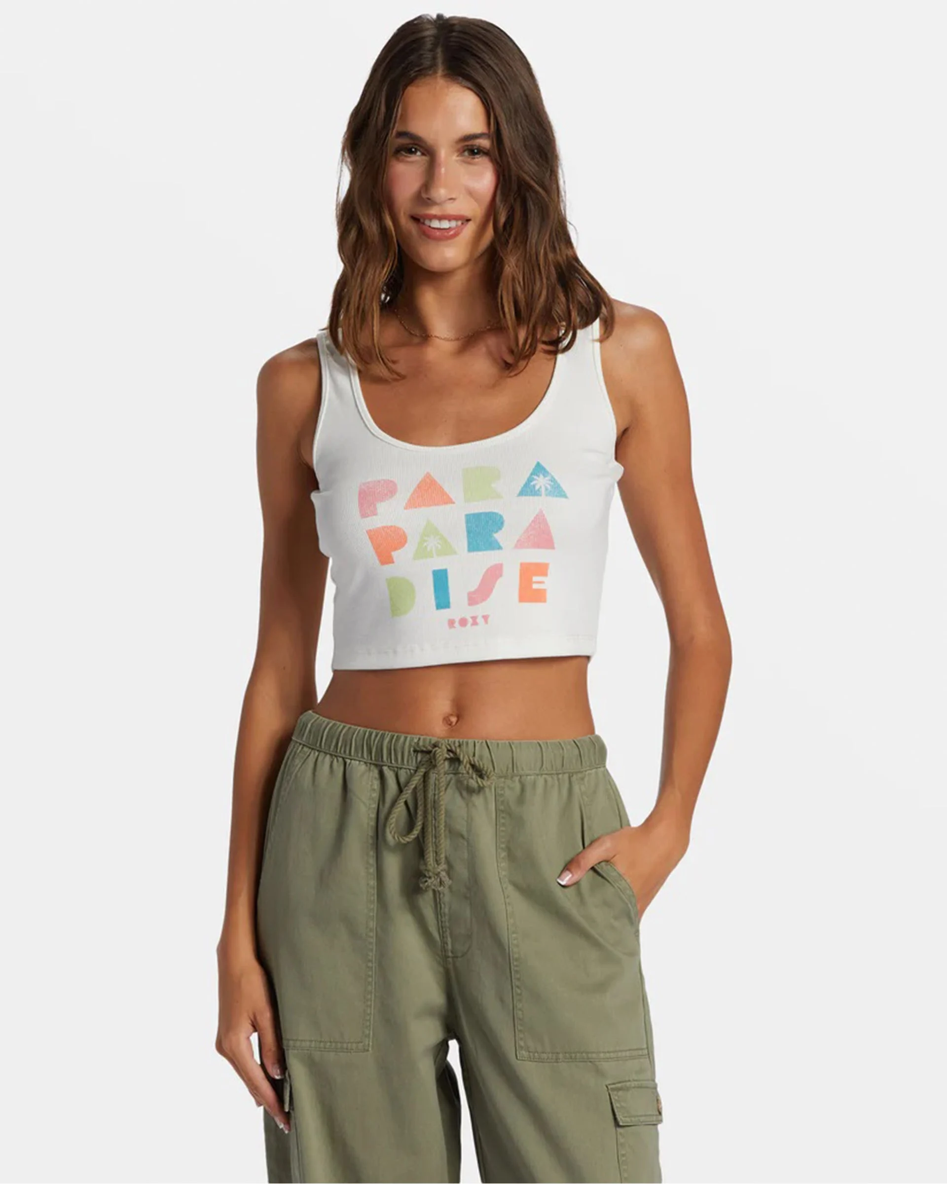 Para Paradise Cropped Tank Top (Past Season)