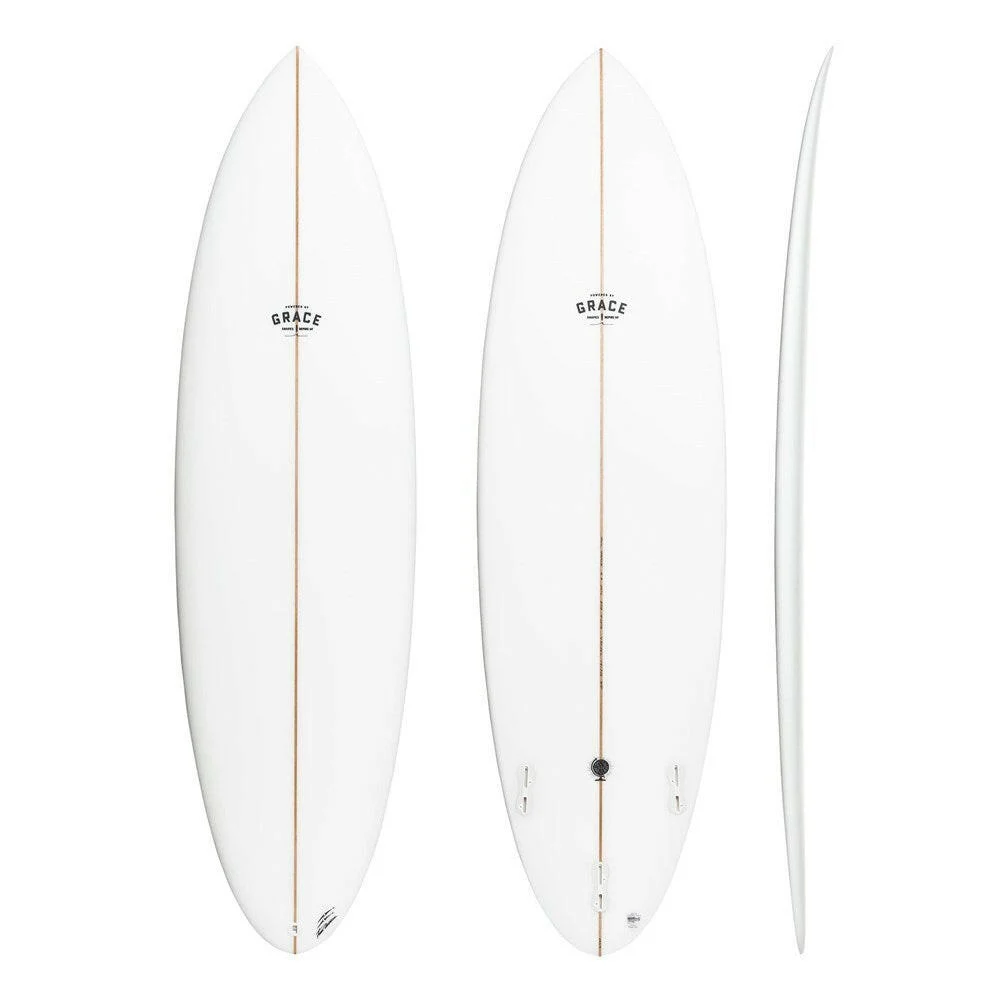 Passepartout 6'6" x 20 3/4" X2 3/4" - 40.17L, Round, 3xFCS 2 Fin Boxes, PU - ID:907261