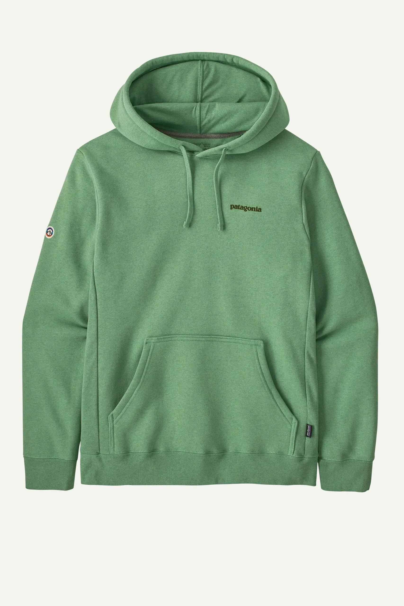 PATAGONIA - FITZ ROY ICON UPRISAL HOODY - ELLWOOD GREEN