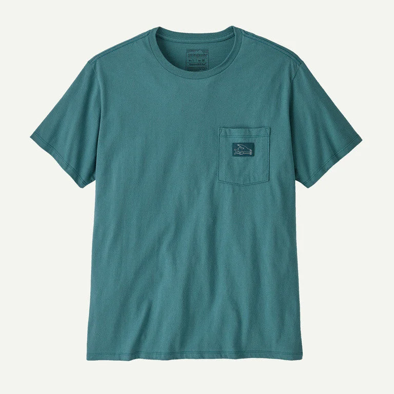 Patagonia Flying Fish Tides Organic Pocket T-Shirt