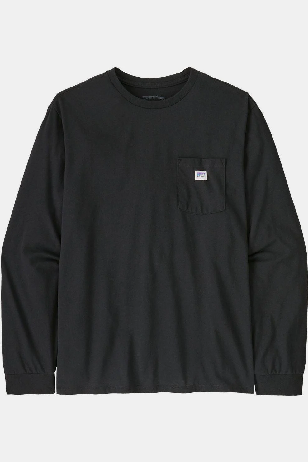 Patagonia L/S Shop Sticker Pocket Responsibili-Tee