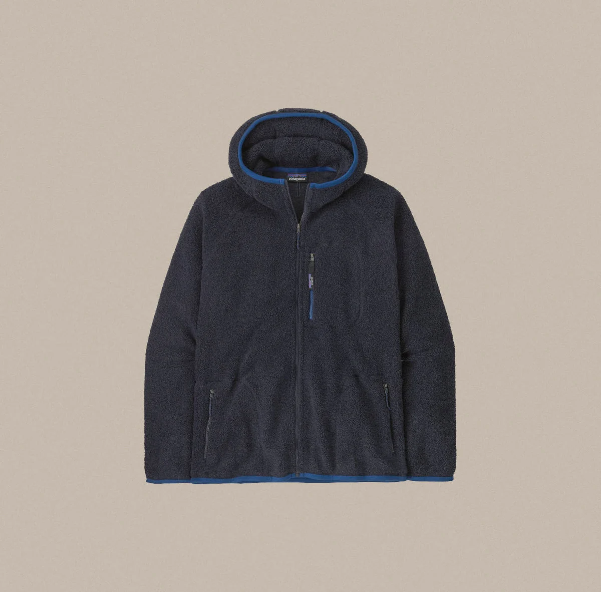 Patagonia Men's Reclaimed Fleece Hoody - Sunken Blue