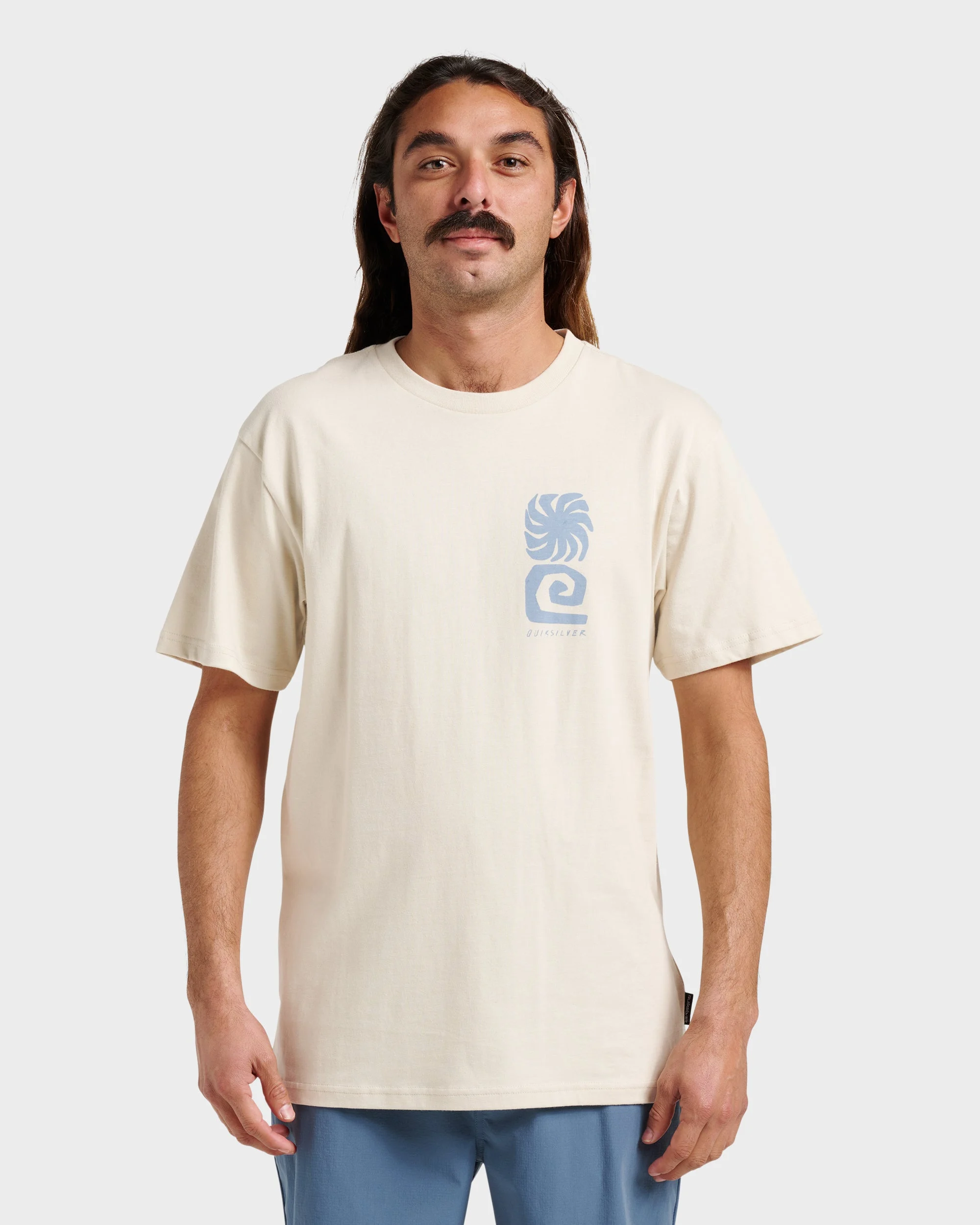 Peaceful Livin Classic T-shirt - Moonstruck | Quiksilver