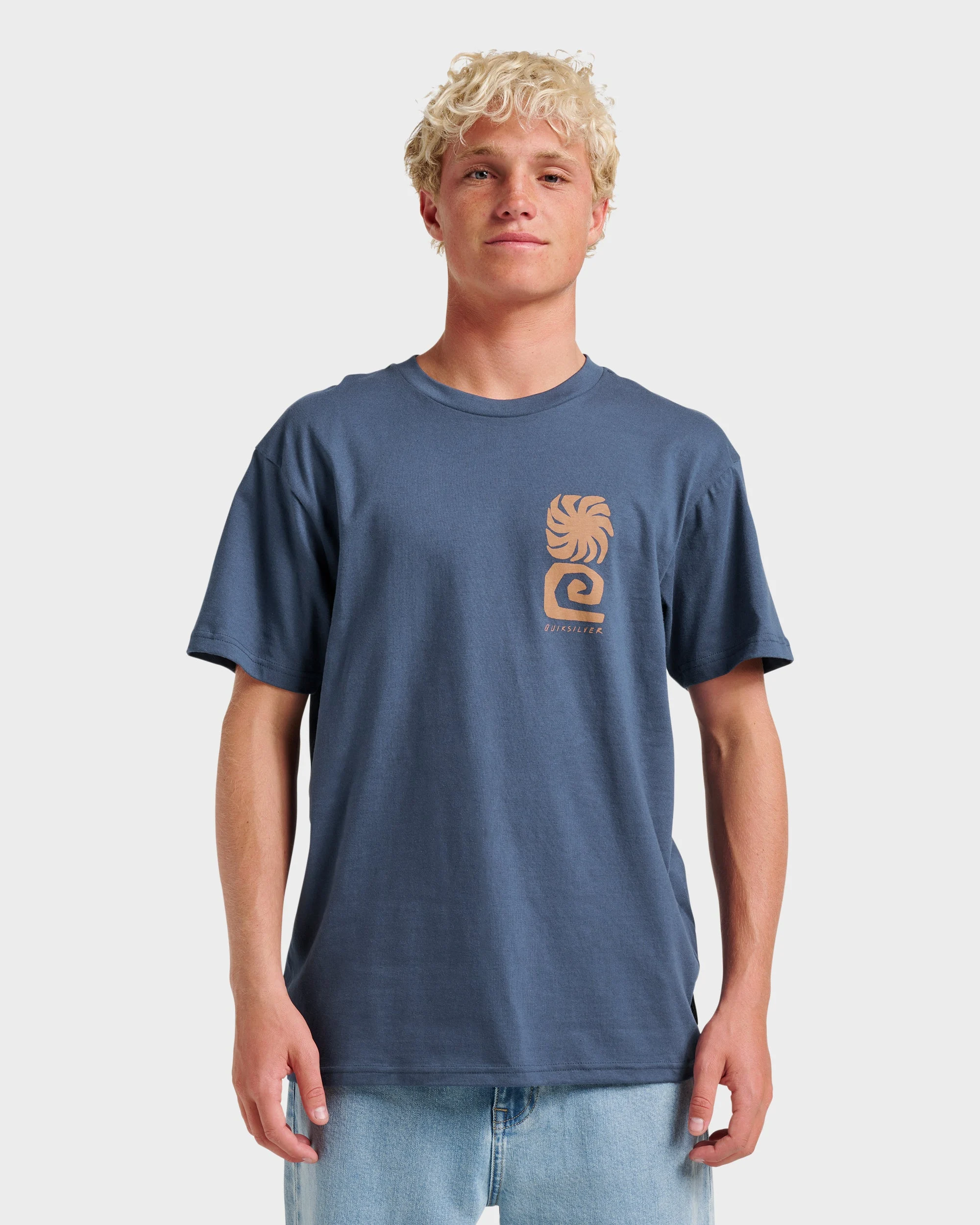 Peaceful Livin Classic T-shirt - Navy | Quiksilver
