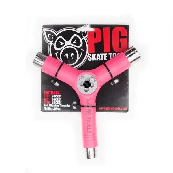 PIG TRI-SOCKET THREADER SKATE TOOL