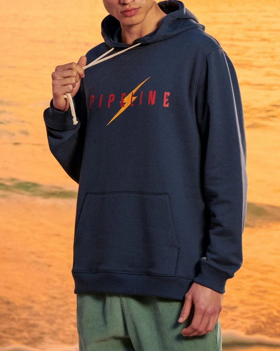 Pipeline Hoodie - Lightning Bolt Surf Co