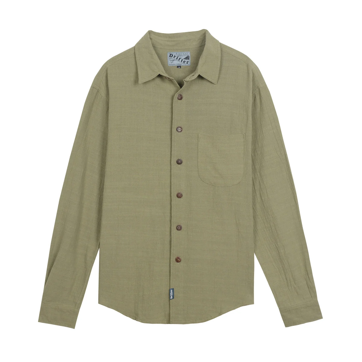 Plain Linen Shirt LS