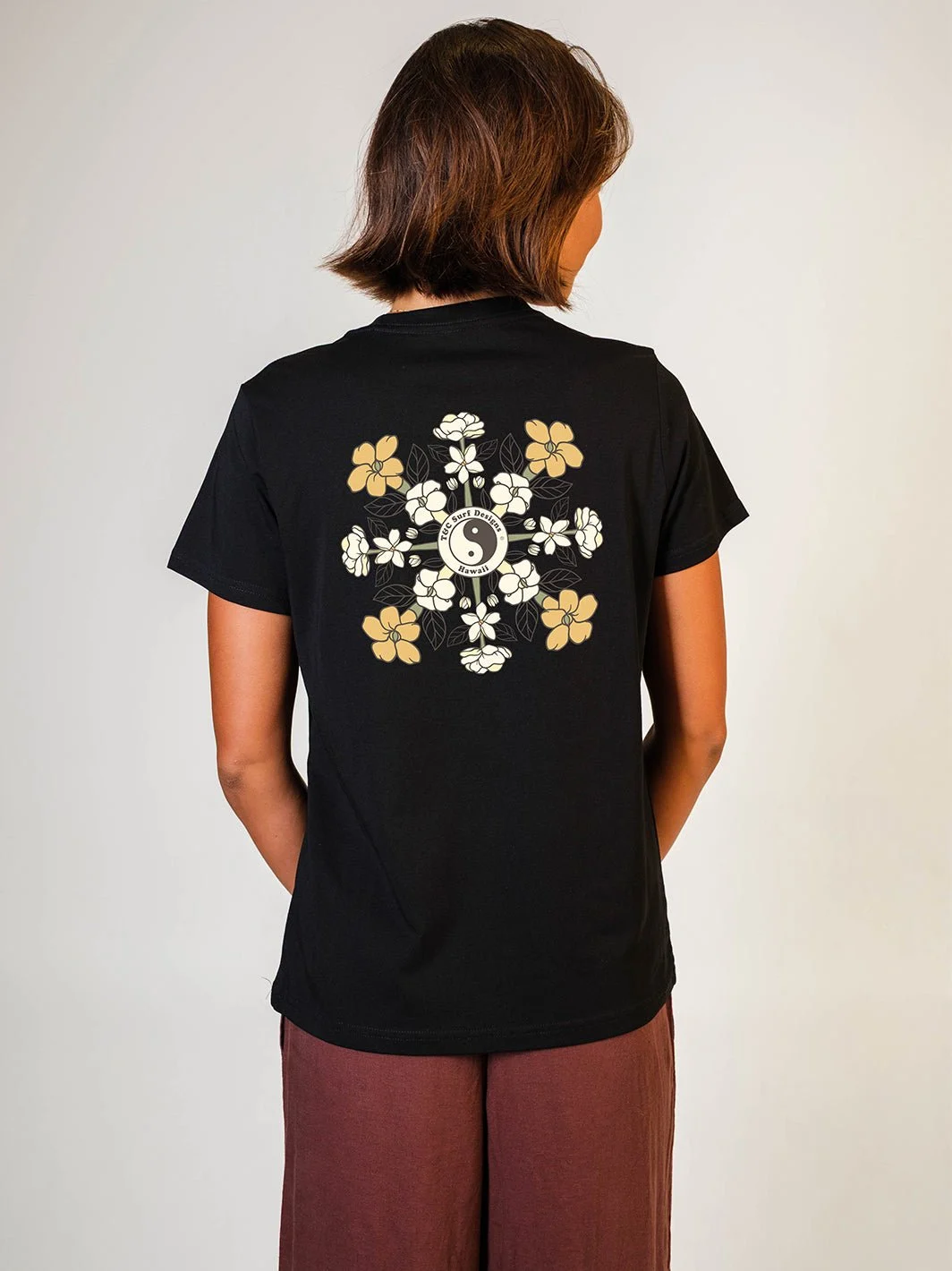 Puakeni Pikake Quilt Maple Tee