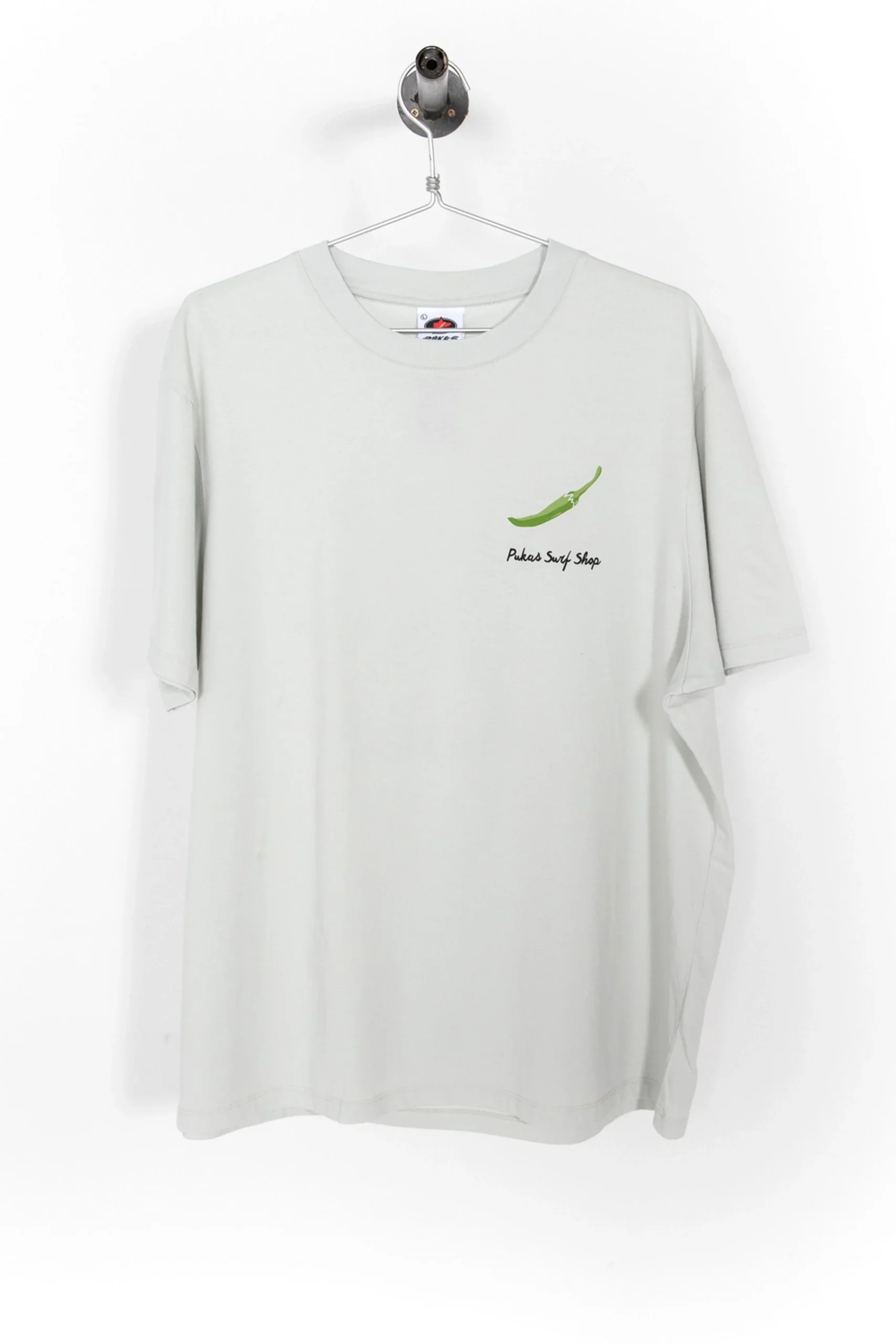 PUKAS SURF SHOP - PIPARRA TEE - ICE GREY - MAN