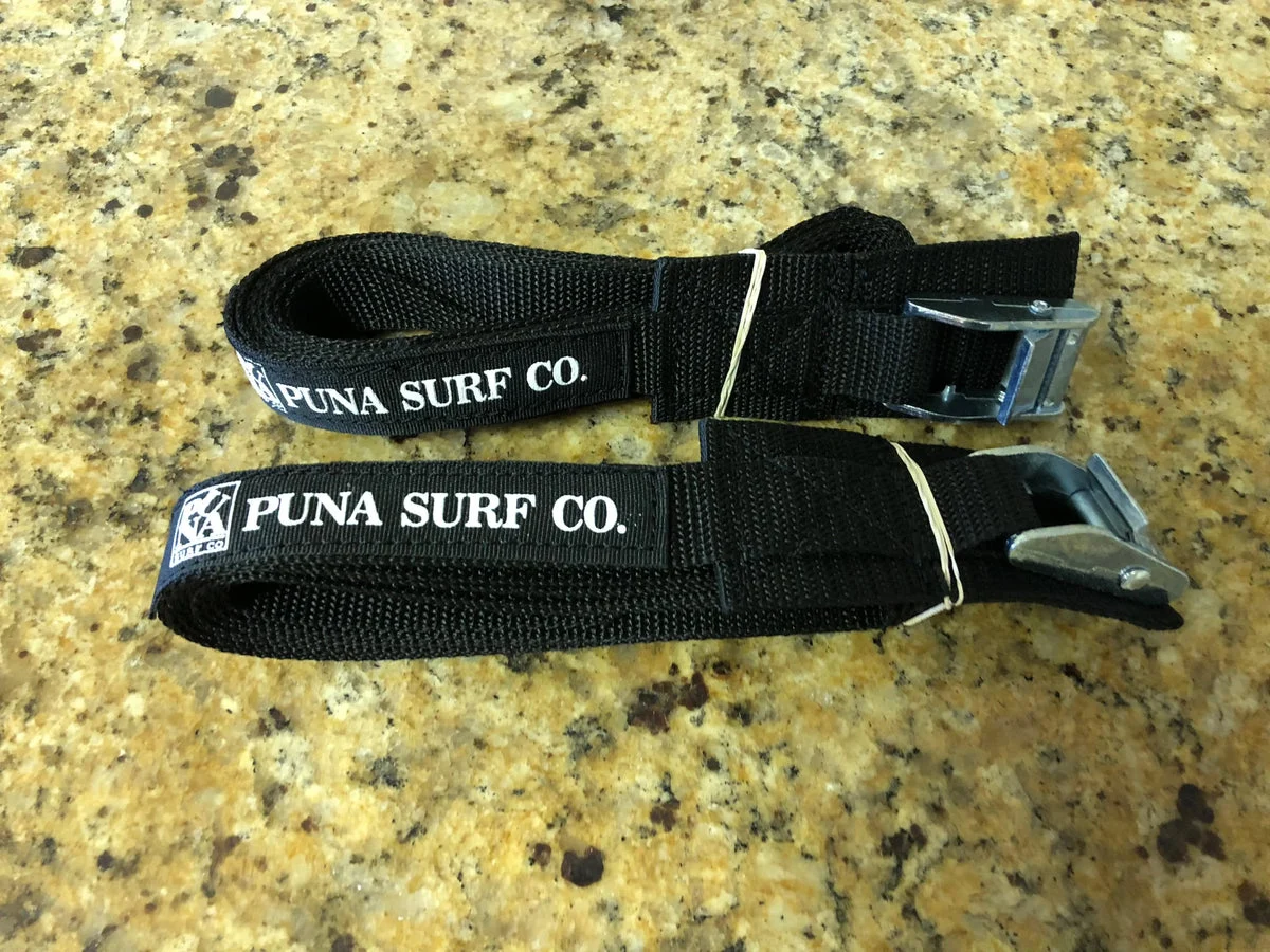 PUNA SURF COMPANY SURFBOARD TIE-DOWN STRAPS