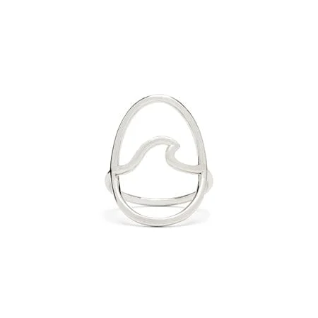Pura Vida - Large Wave Ring