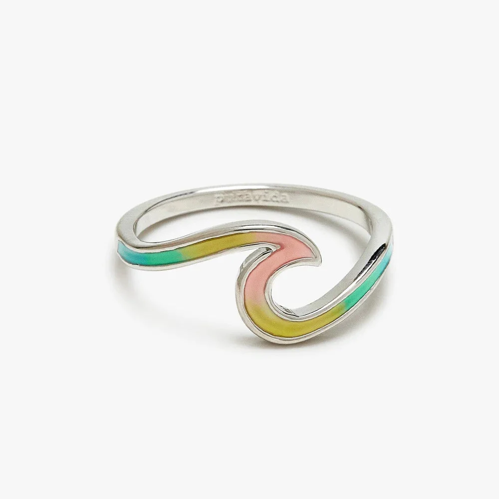 Pura Vida - Tie Dye Wave Ring