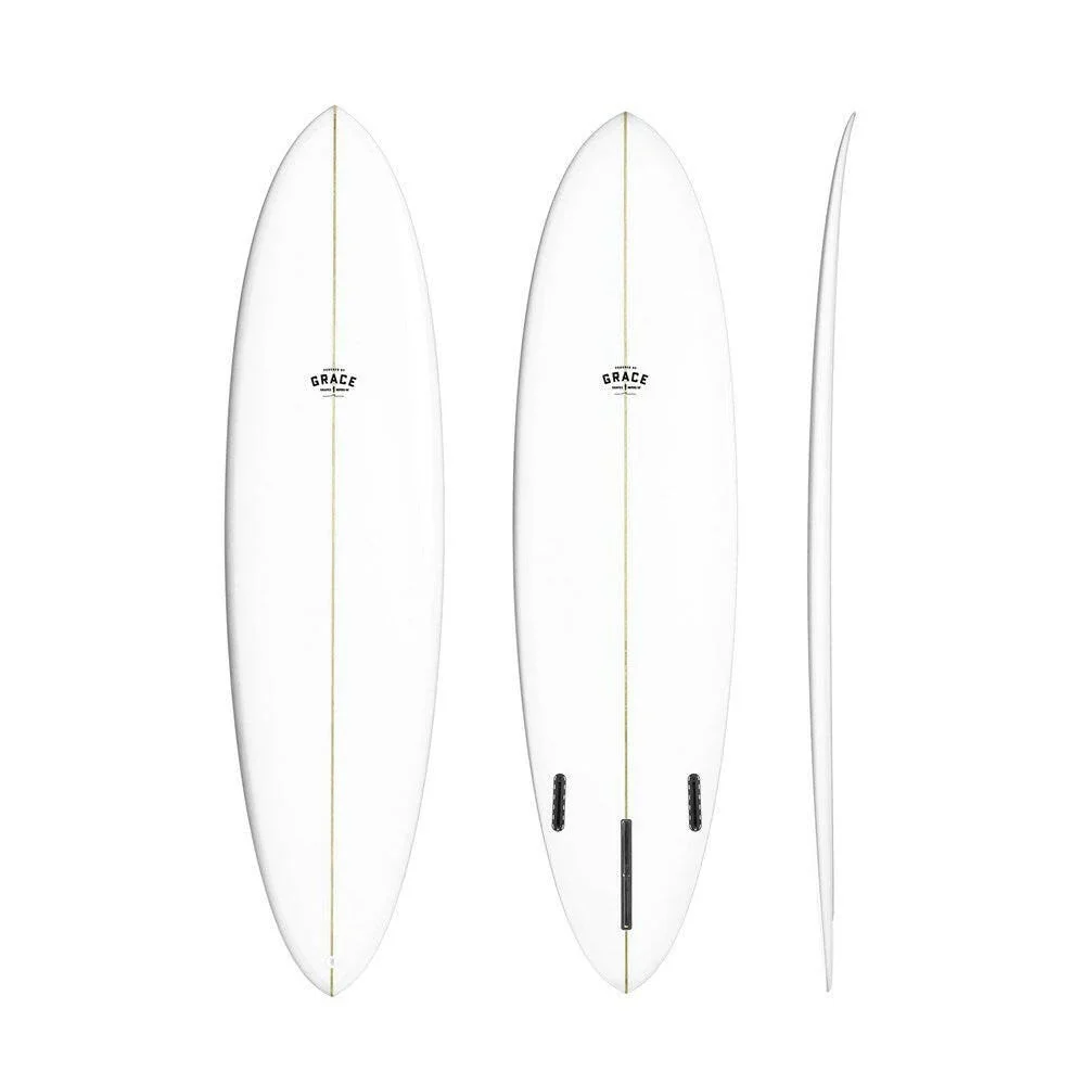 Purple Haze 9'0" x 22 3/4" X3 1/8" - 71.90L, Diamond, 3xSingle + 2 Boxes FCS 2 Fin Boxes, PU - ID:913299