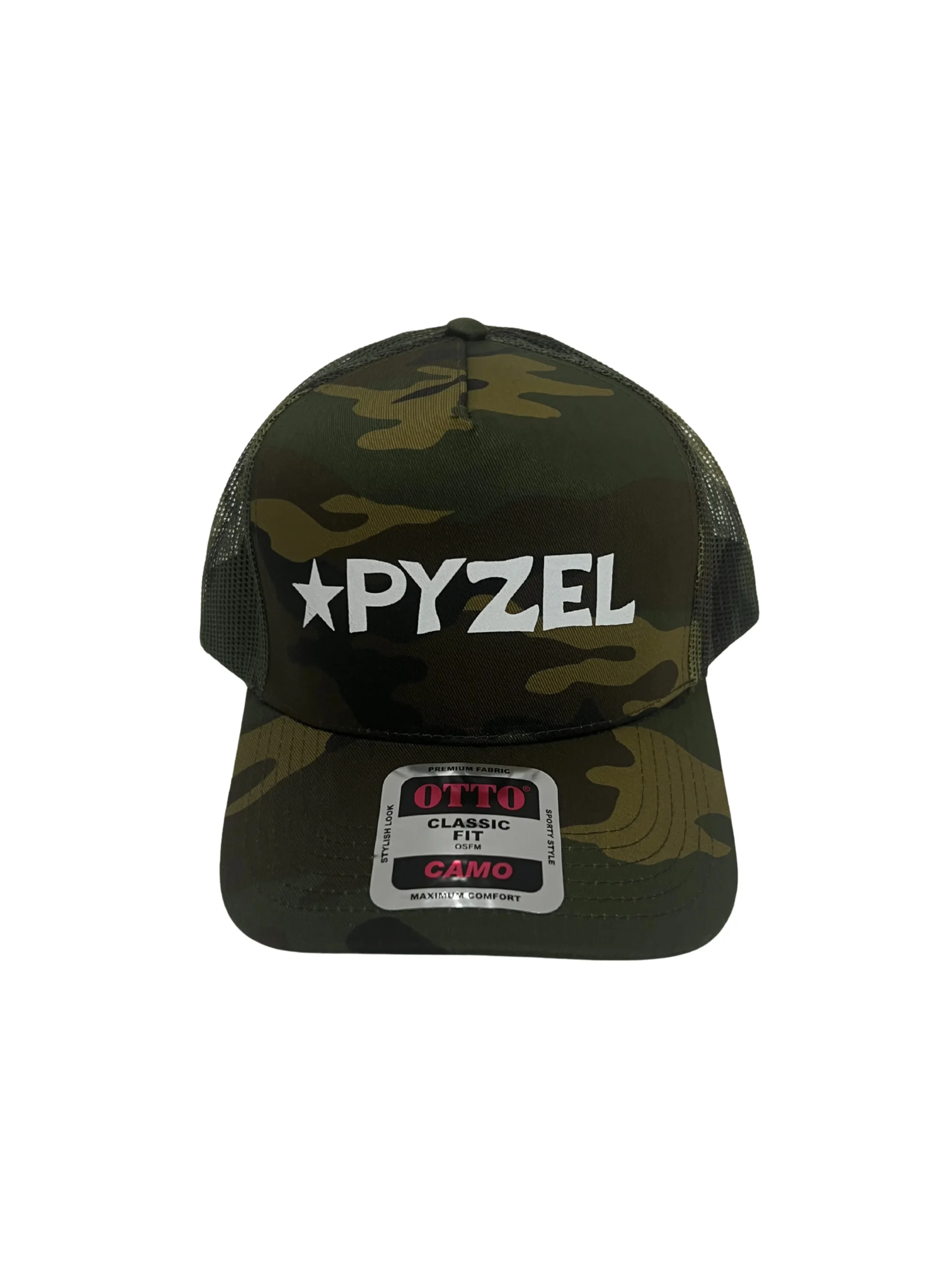Pyzel Camo Trucker Hat