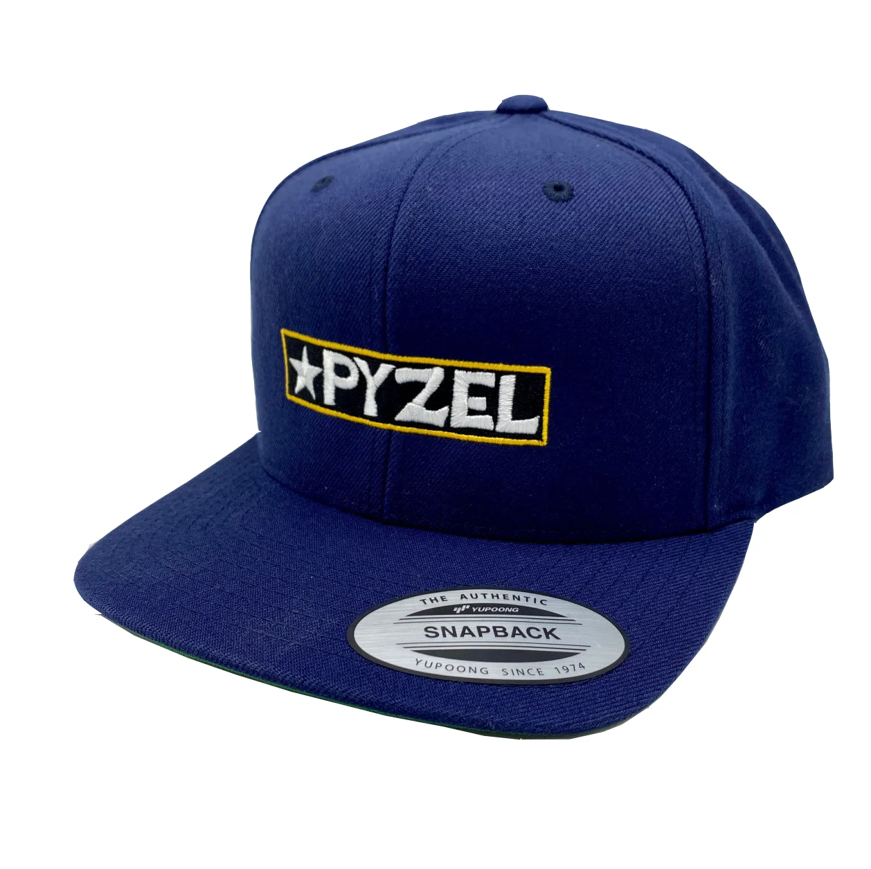 Pyzel Gold Label Snapback Hat - Navy