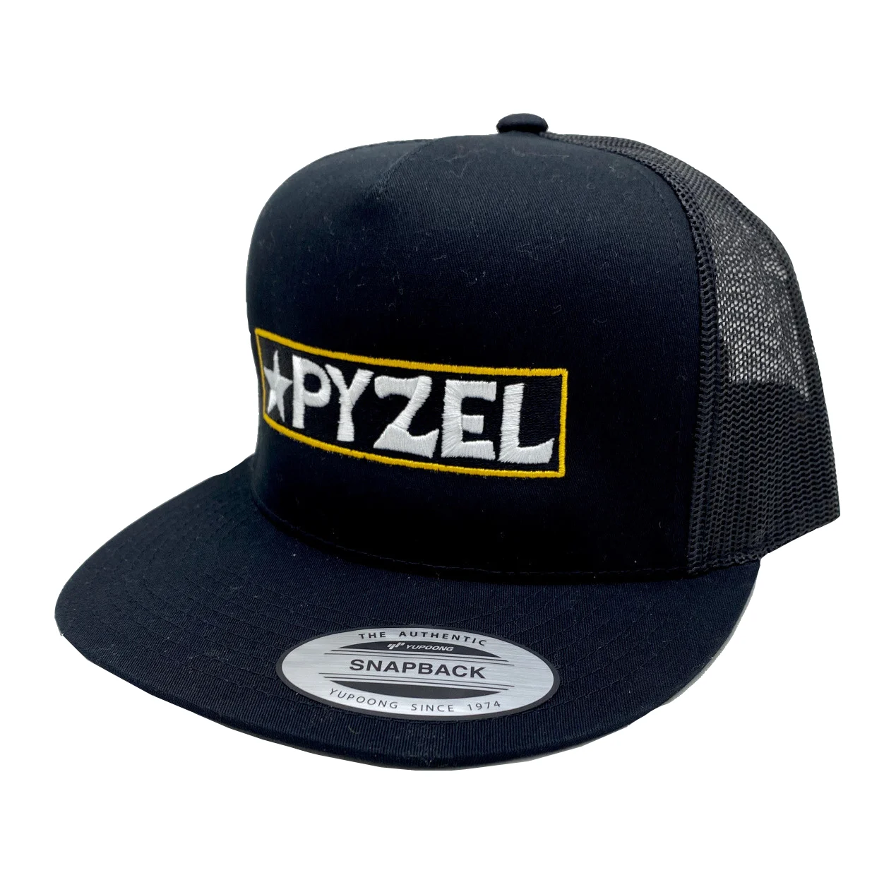 Pyzel Gold Label Trucker Hat - Black