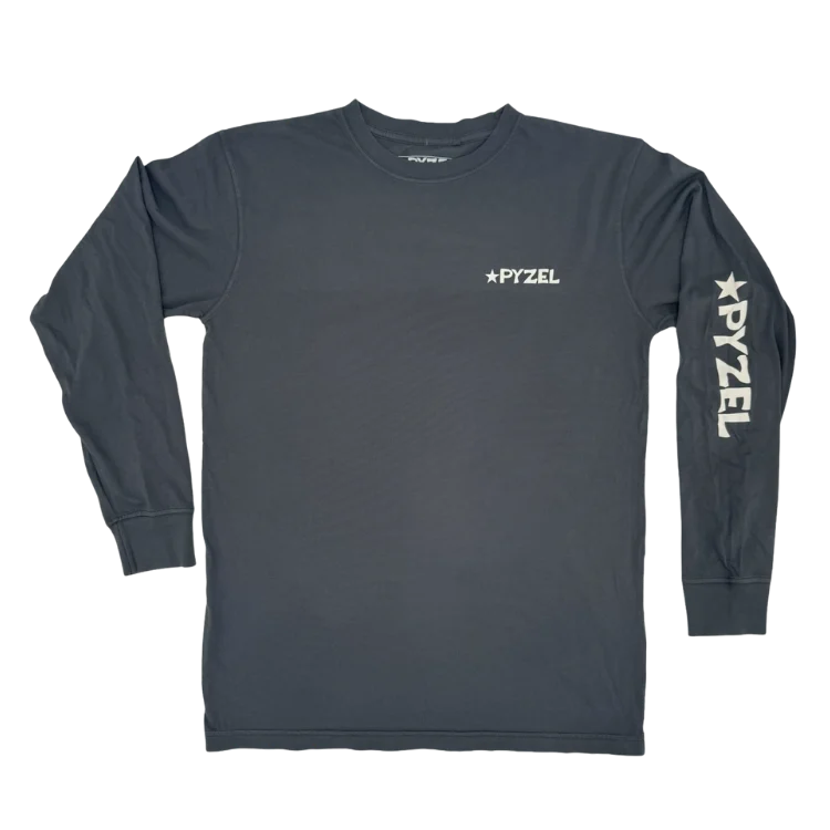 Pyzel Long Sleeve Tee - Pirate Black
