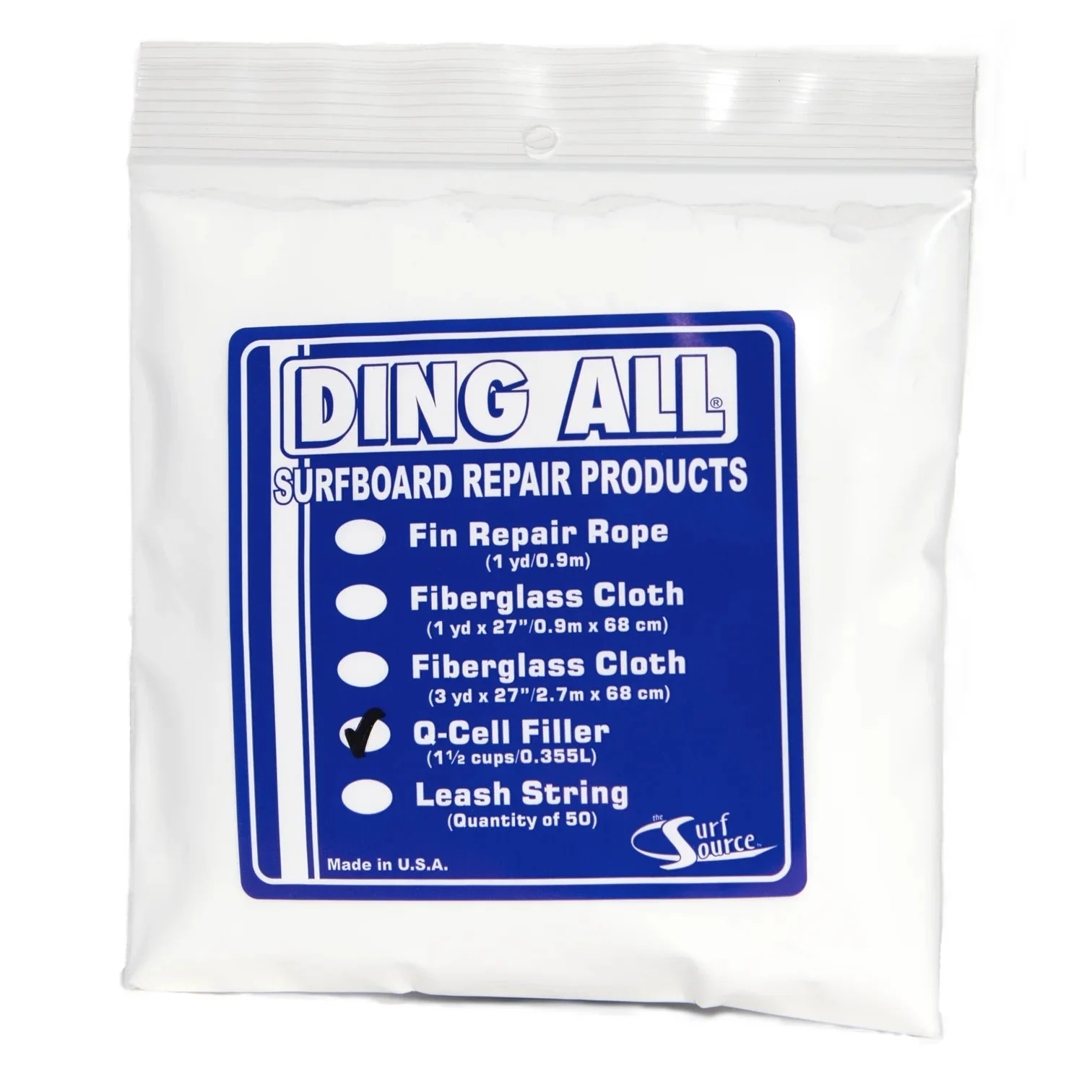 Q-Cell Filler - For Polyester and Epoxy Resin
