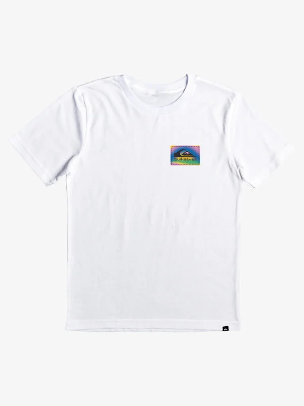 Quiksilver Boys Color Flow Tee-White