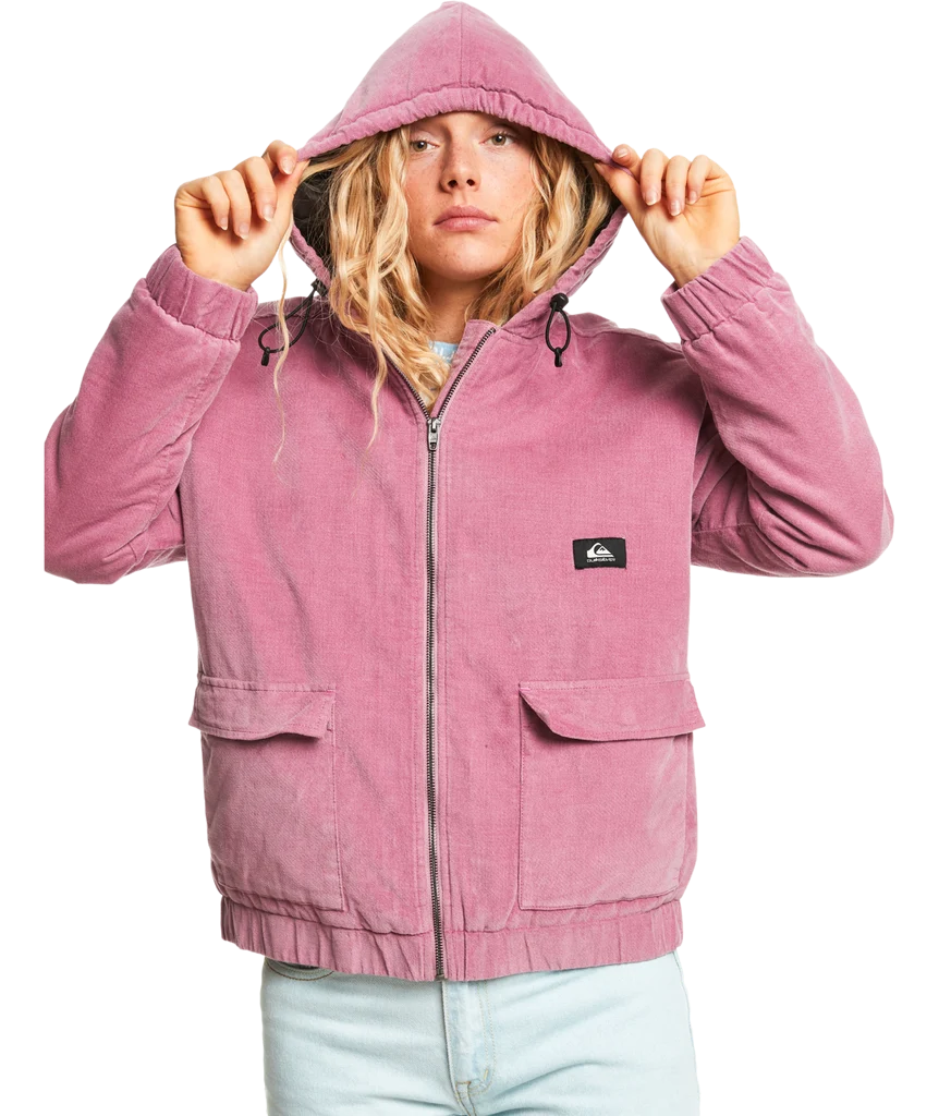 Quiksilver Lily Canyon Jacket-Dusty Orchid