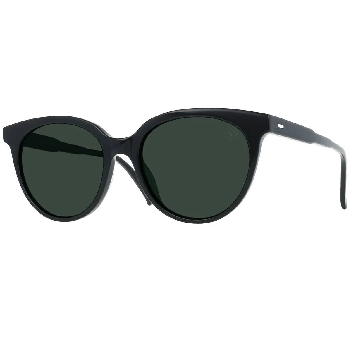 RAEN Women's Lily Polarized Sunglasses - Crystal Black/Green