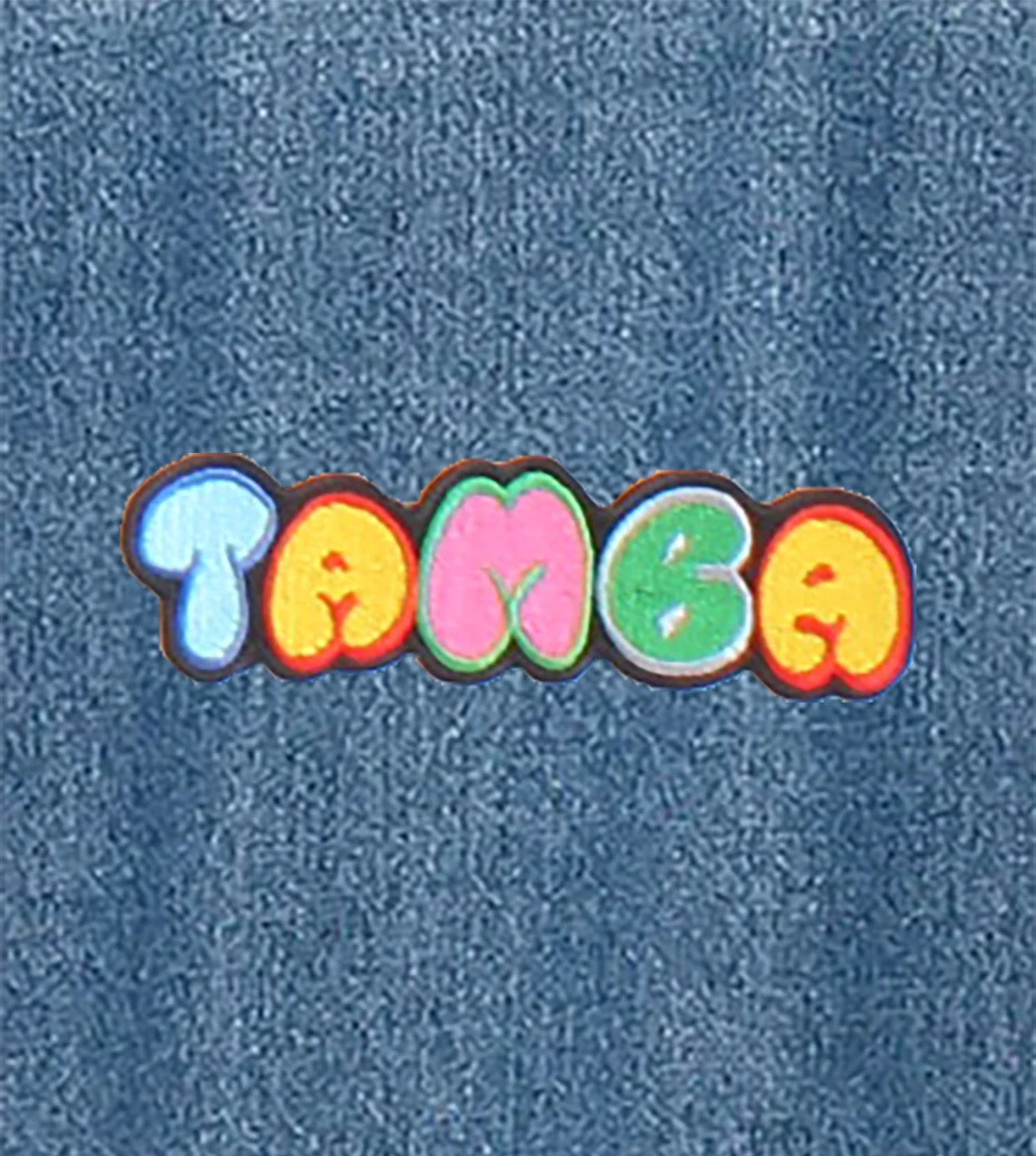 Rainbow Bubble Iron-On Patch