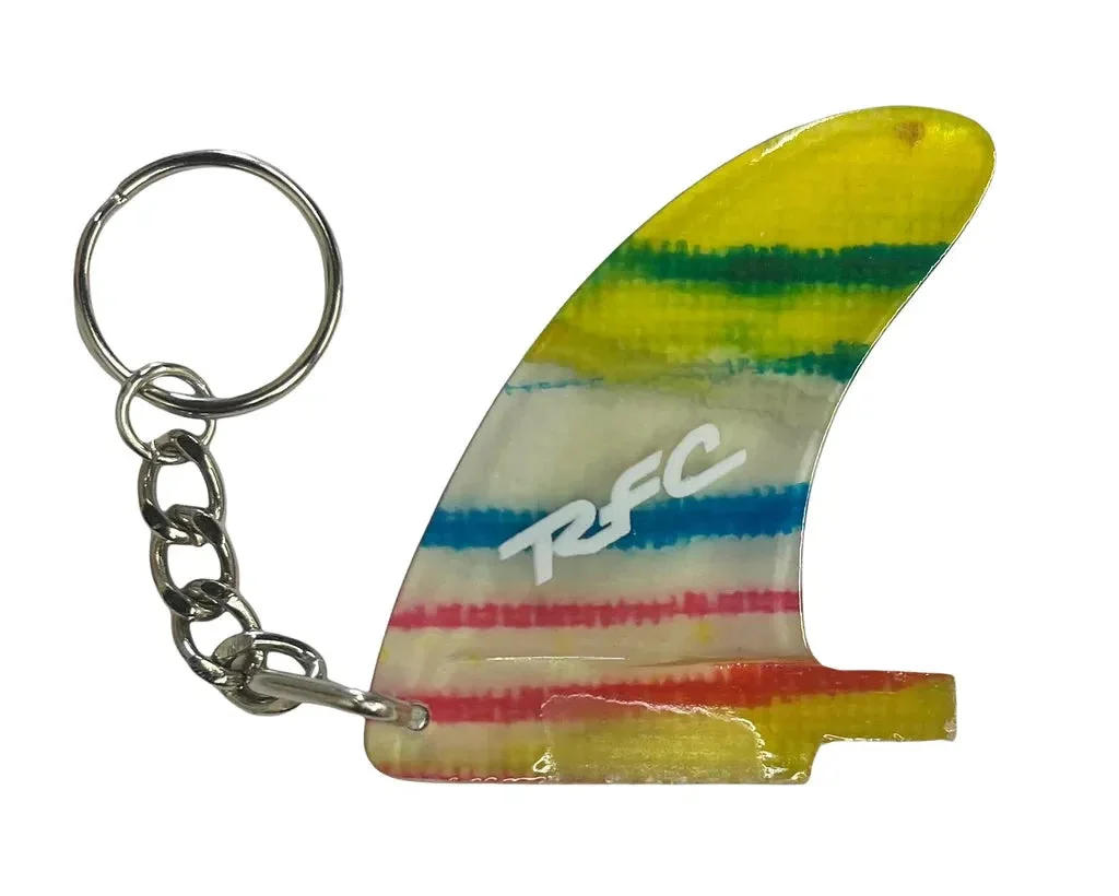 RAINBOW FIN CO (RFC) FIN KEY CHAIN