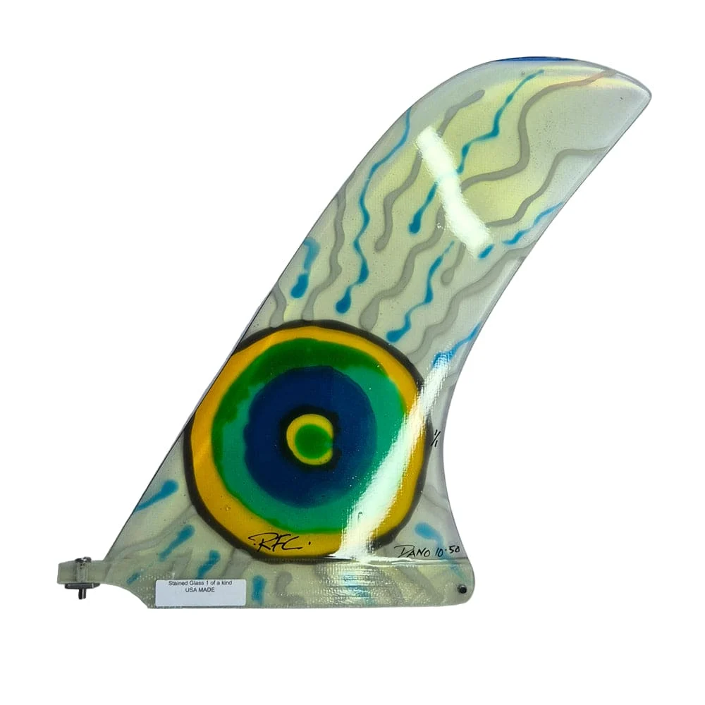 Rainbow Fins - Dano 10.5" - Stain Glass - Longboard Fin