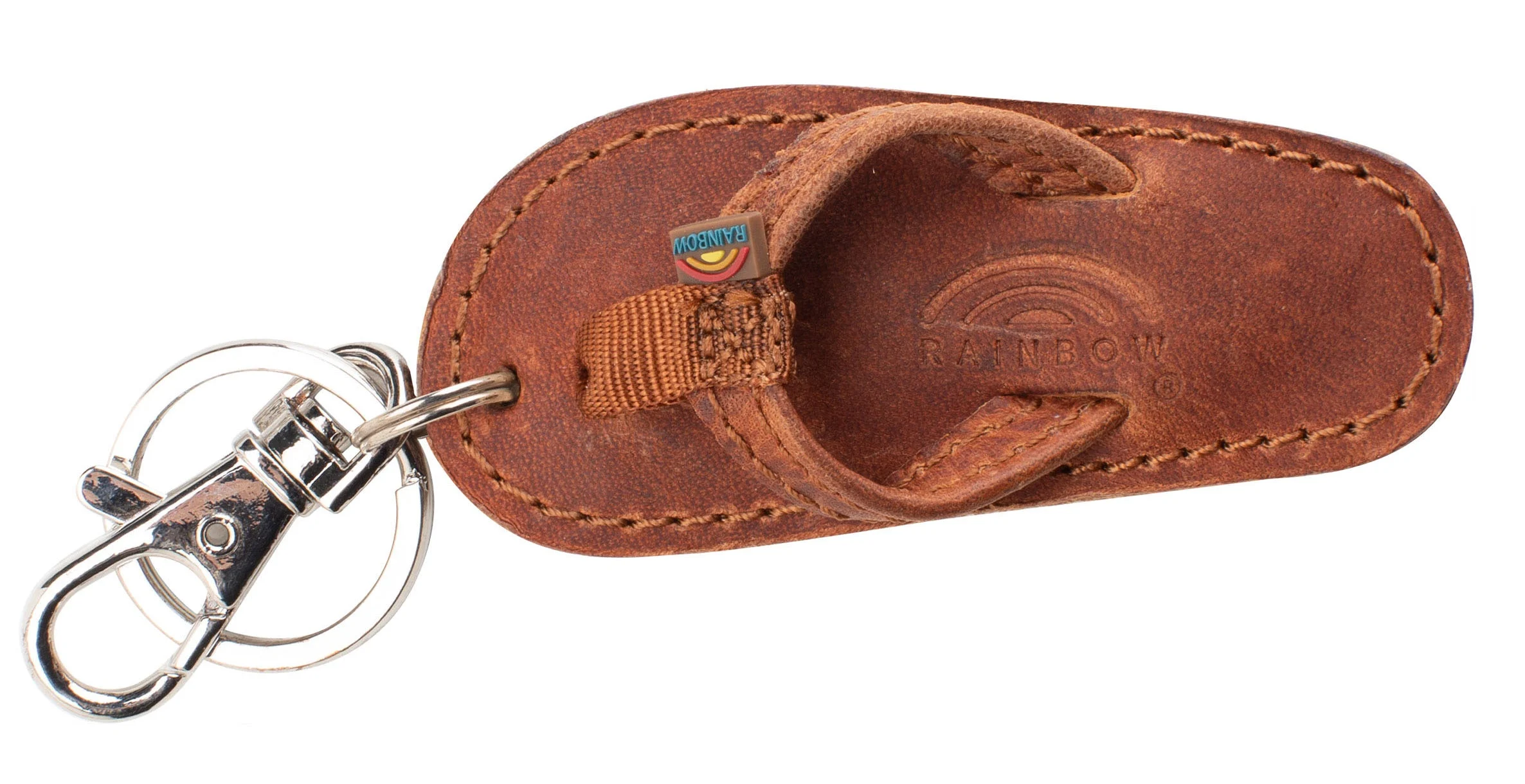 Rainbow Luxury Leather KeyChain
