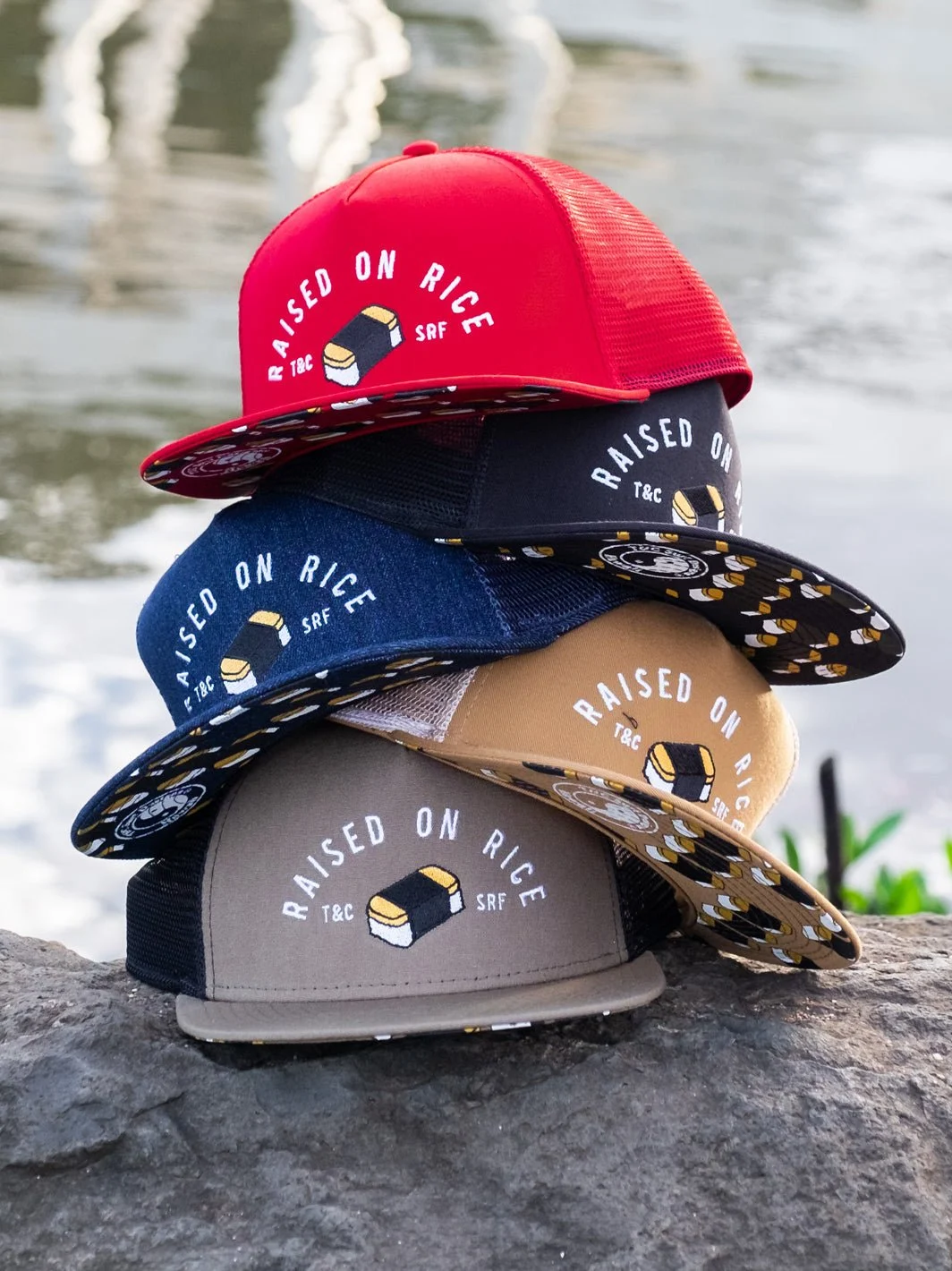 Raised On Musubi Trucker Cap