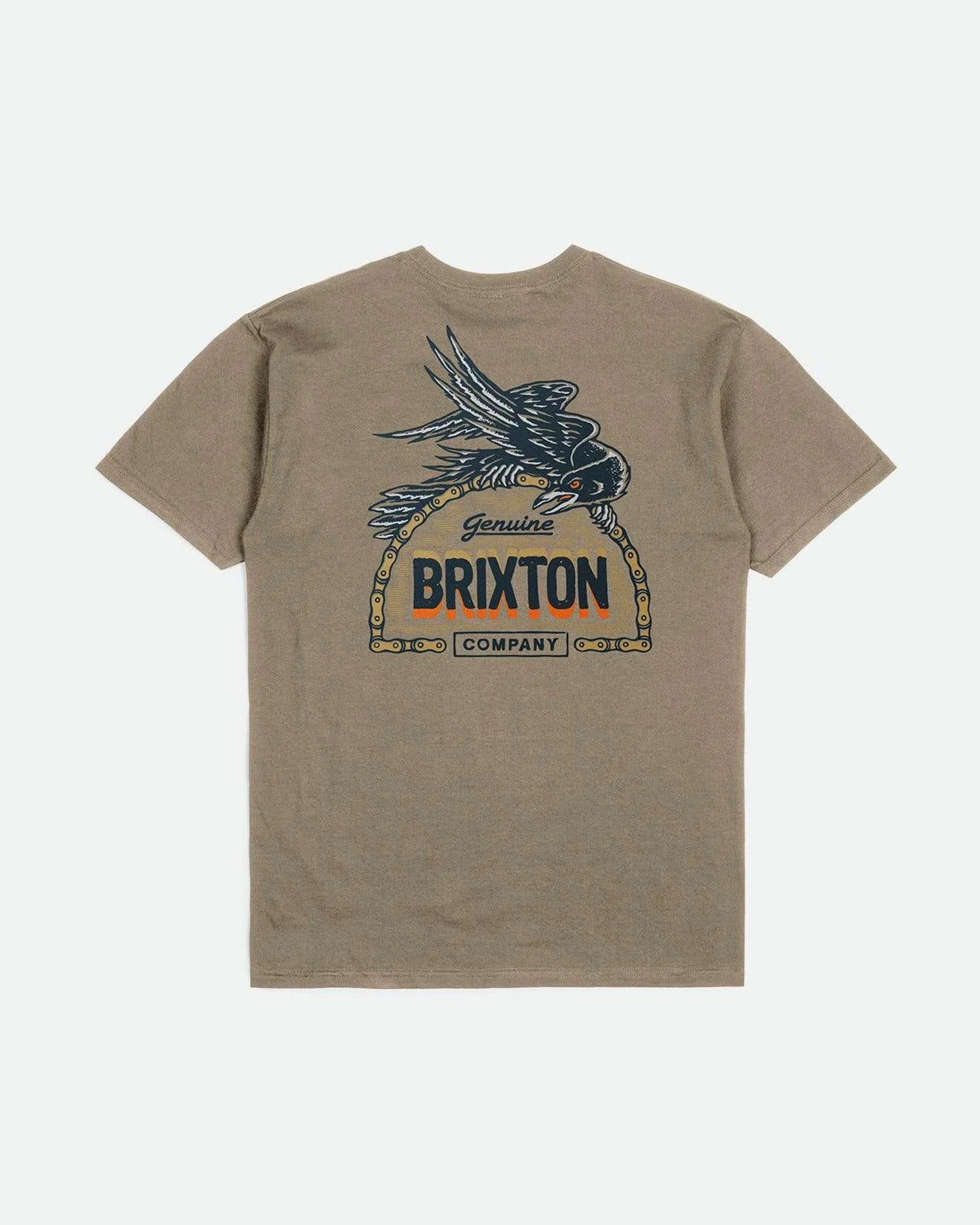 Raven S/S Tailored T-Shirt - Oatmeal