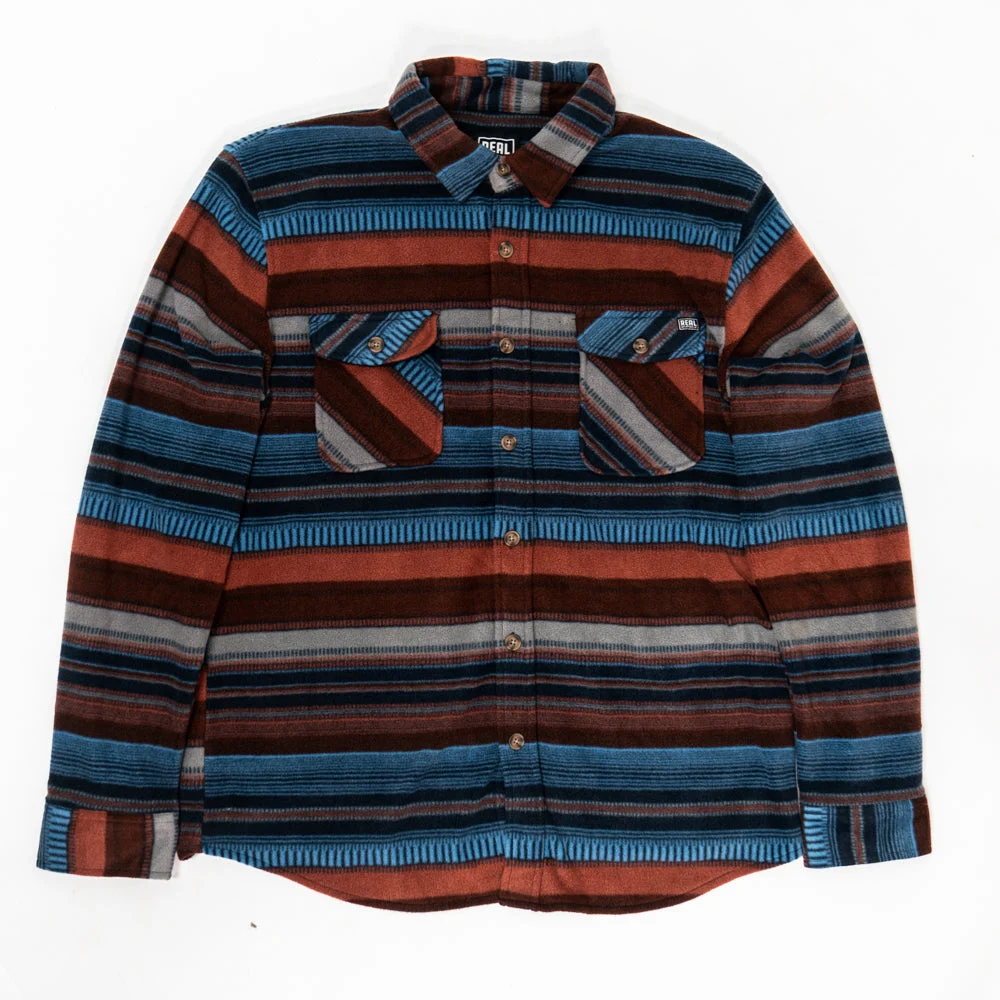 REAL Dakota L/S Shirt-Navy