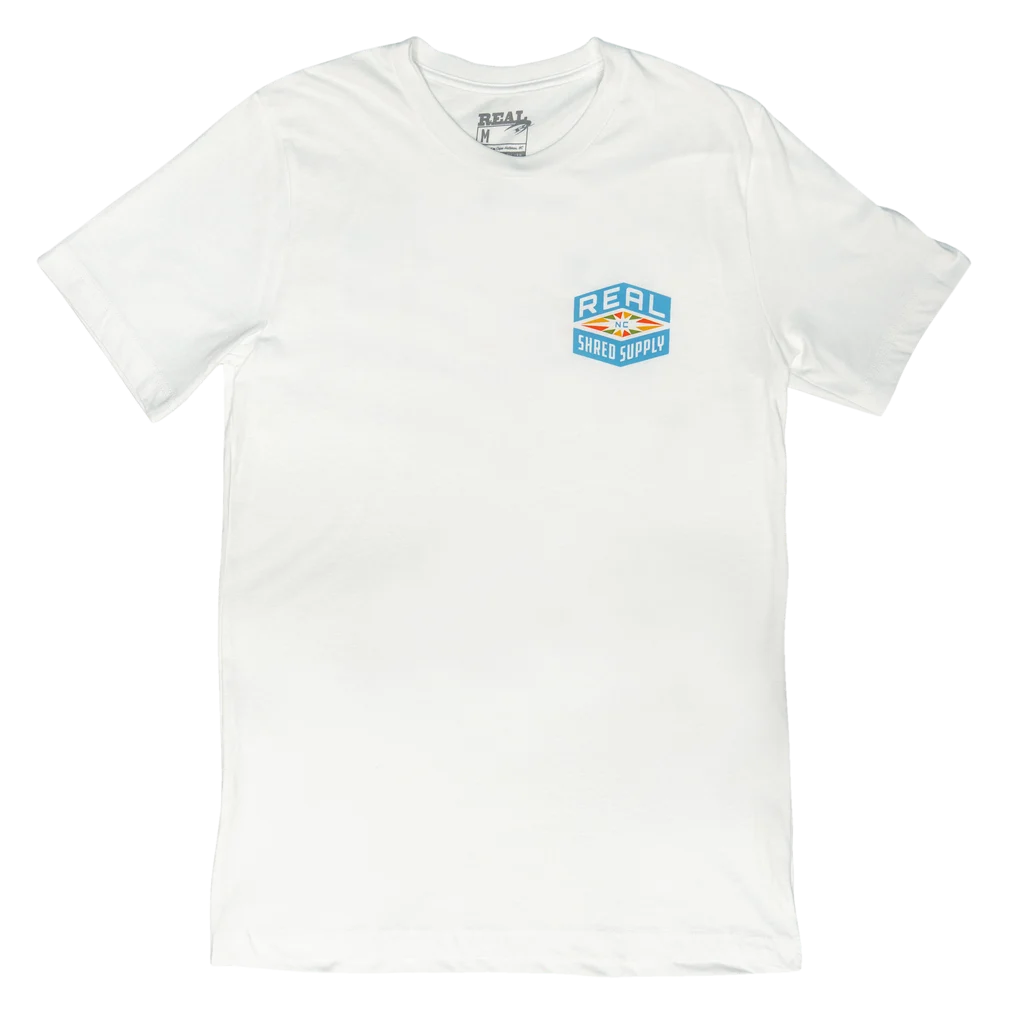 REAL Shred Supply Tee-White