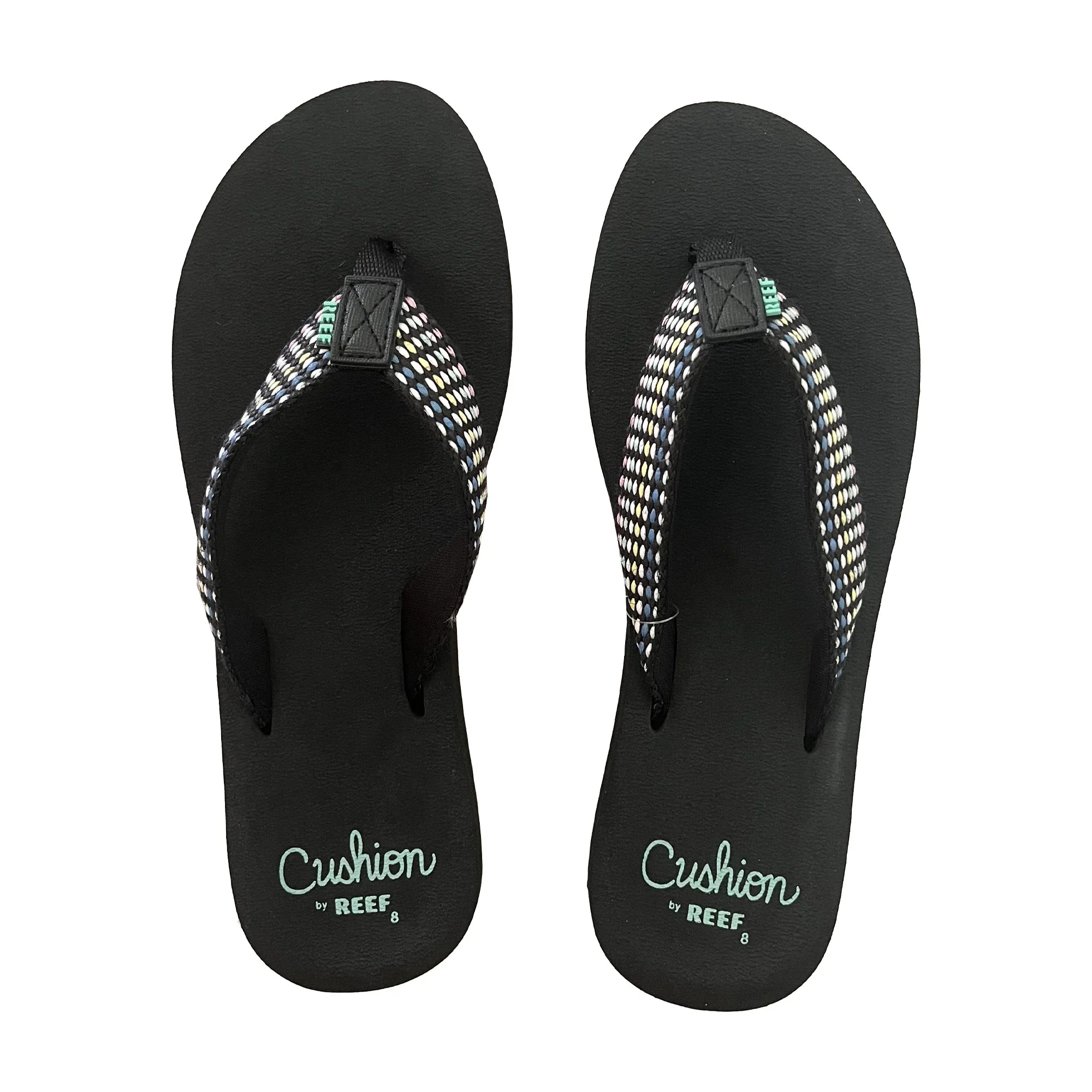 Reef Womens Baja Elana Black/Frosty Sandal