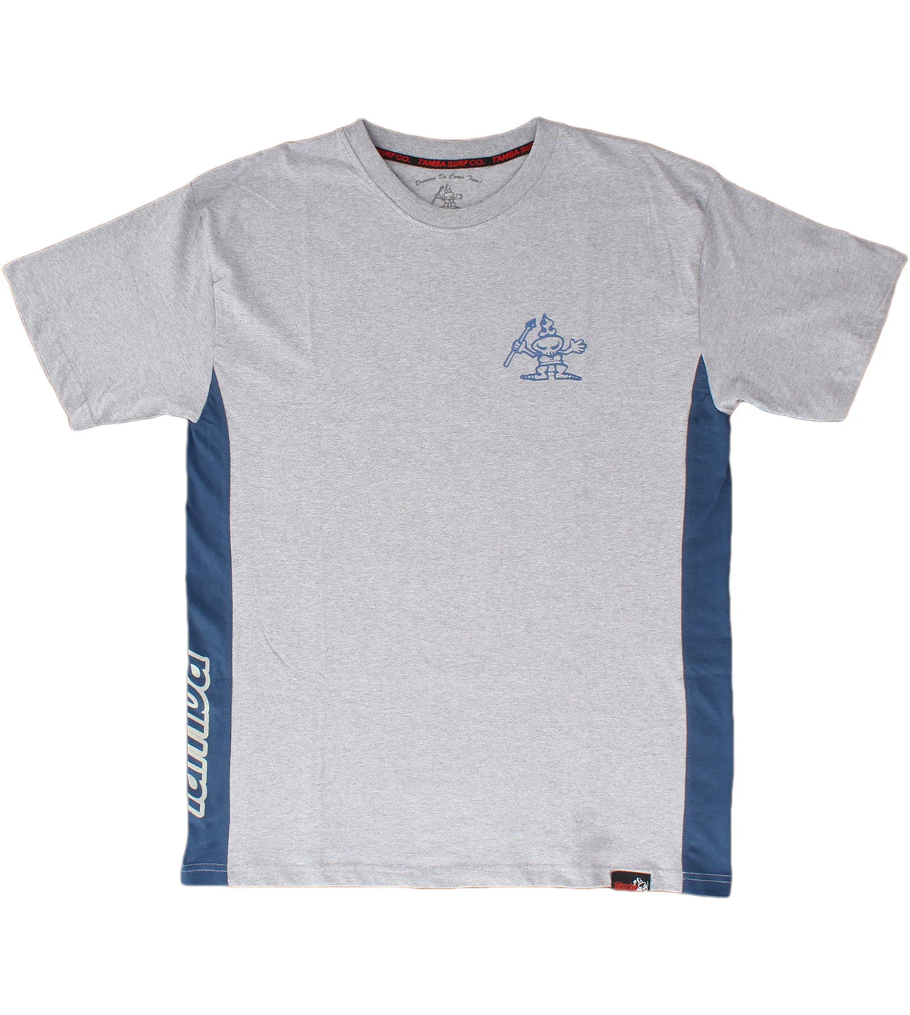 Reflex Custom Short Sleeve Shirt - Grey/Blue